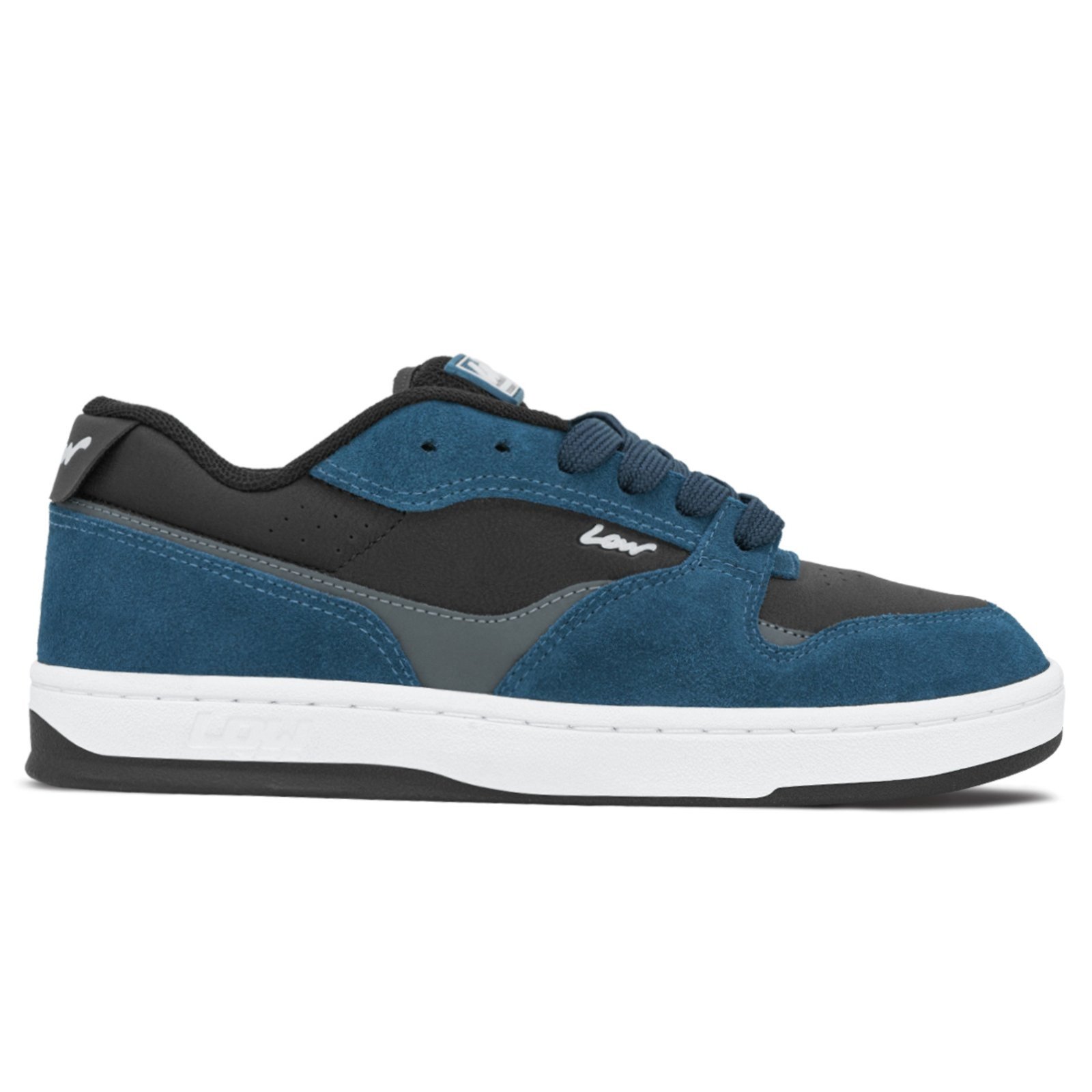 Vista 2 Tênis Low Unissex Camurça Core Loop Petrol Blue Azul Low Footwear azul petrol Low Footwear azul petrol