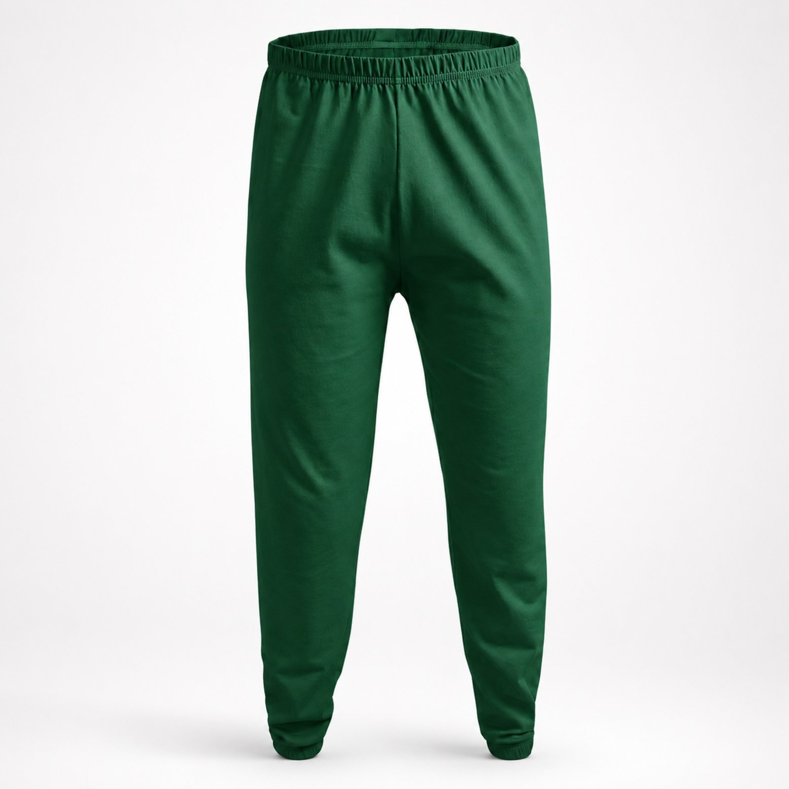 Calça Pijama Básica Masculina Sem Estampa Lisa Confortável - Verde