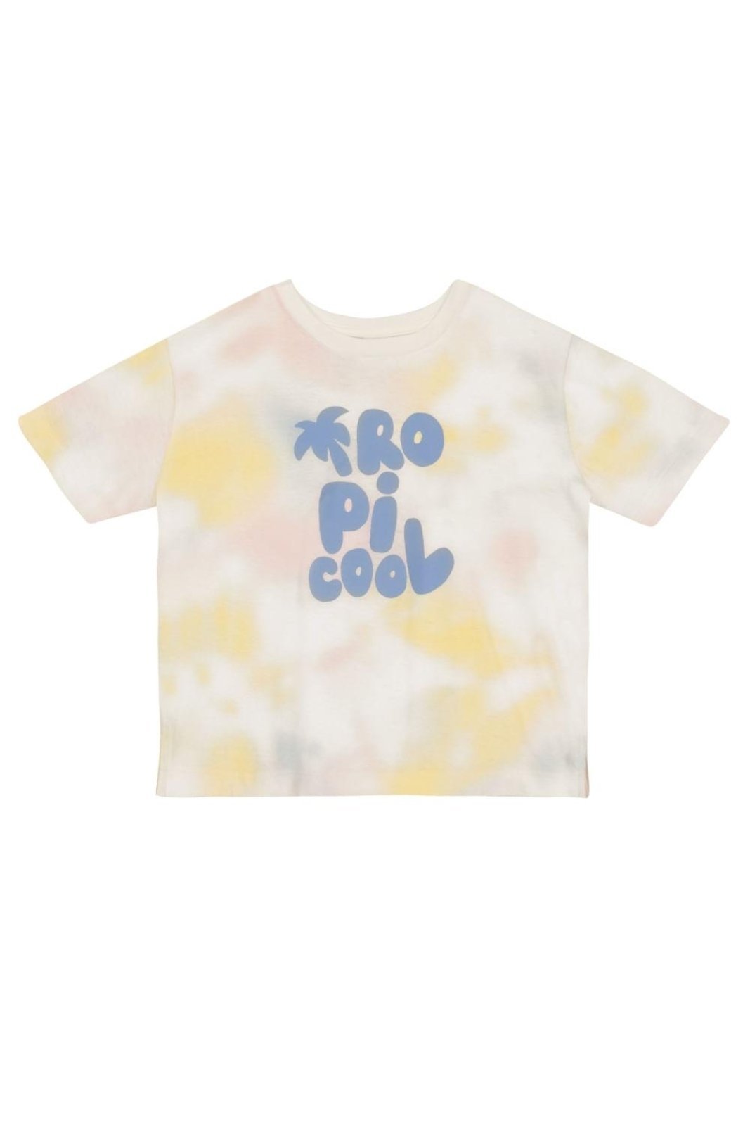 Infantil - Blusa menina estampa tropical Brandili