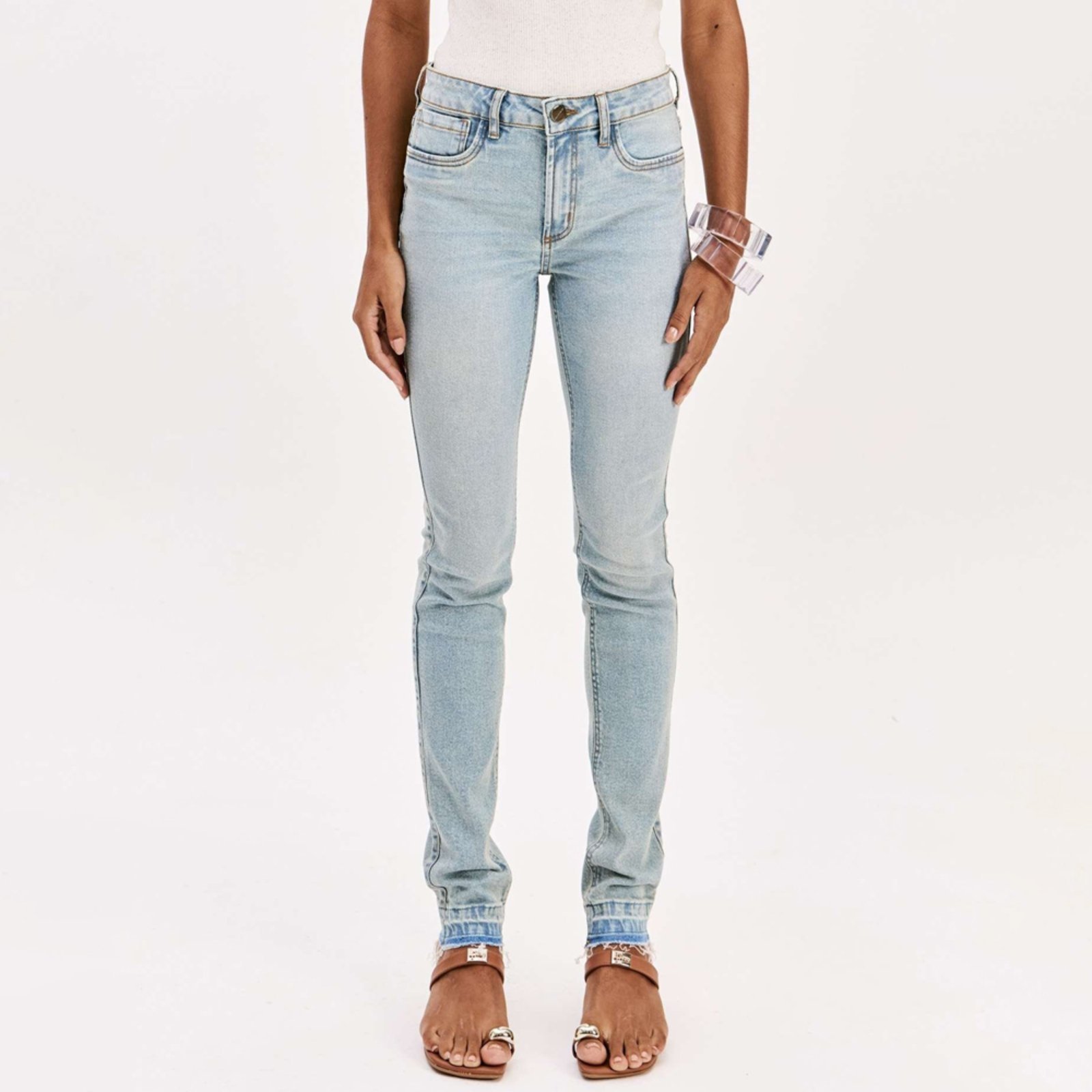 Calça Jeans Easy Lança Perfume Skinny Hi Pr26 Azul Feminino