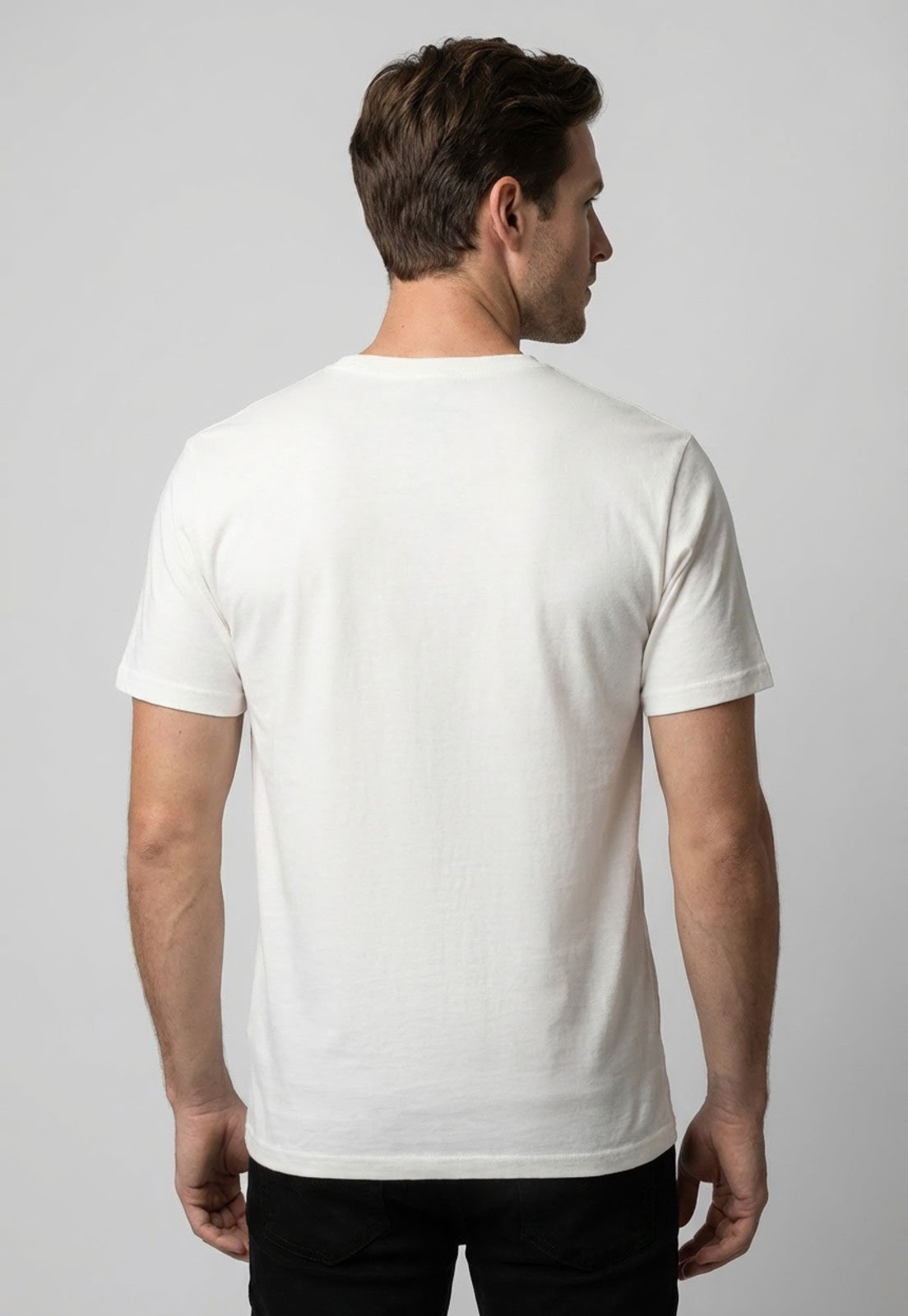 Camiseta Masculina Quiksilver Big Block Branca