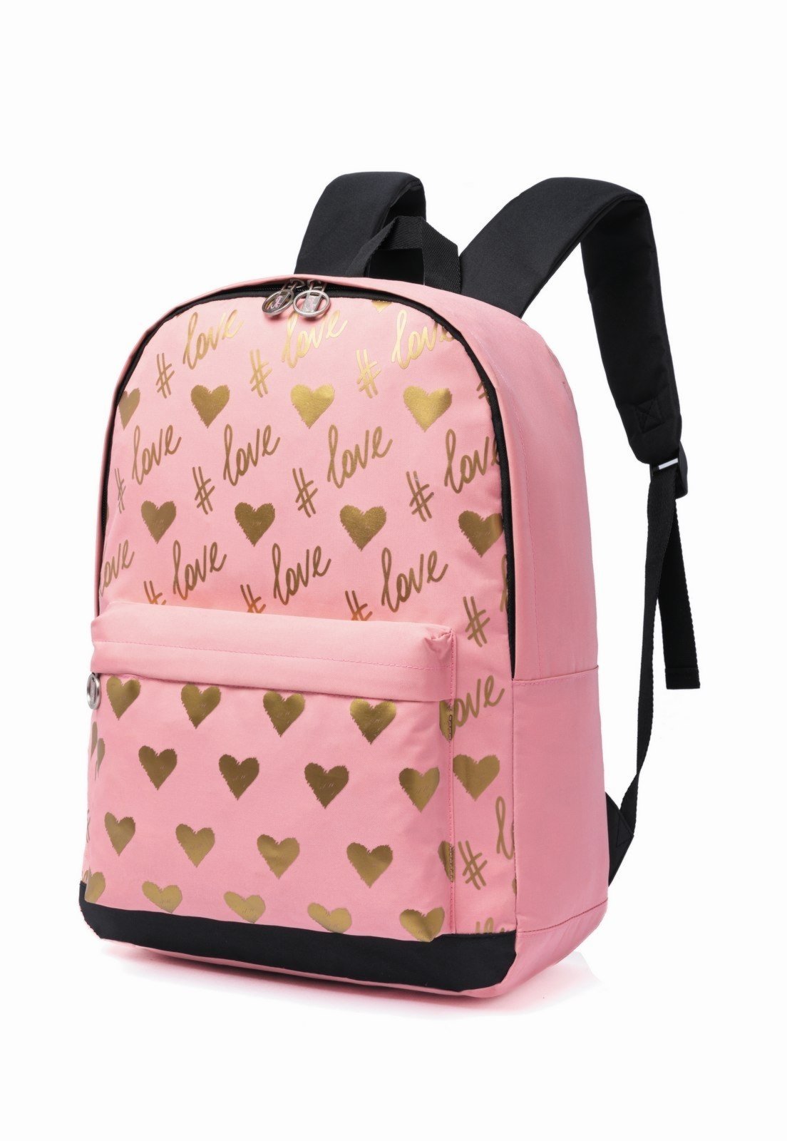 Vista 3 Infantil - Mochila Escolar Juvenil Menina Spector Espaçosa Casual Moderna Resistente rosa Spector rosa