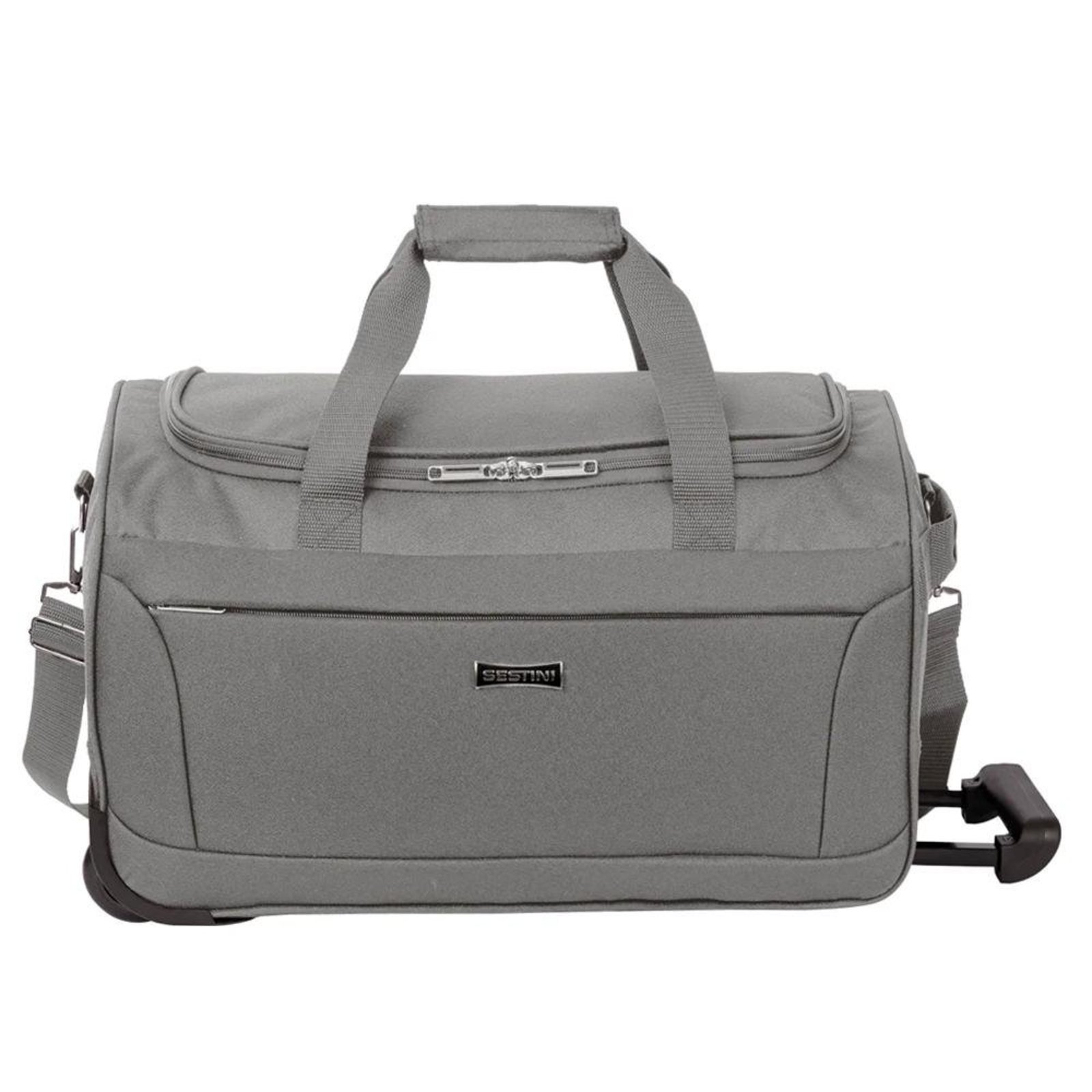 Infantil - Sacola Bolsa Sestini Com Carrinho Ultralight 5T Plus Cinza