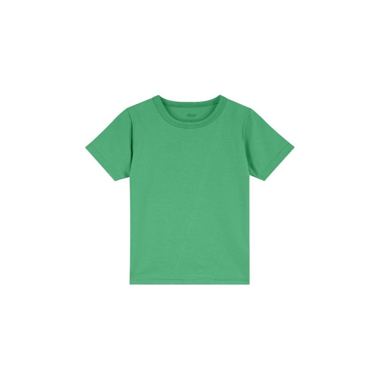 Infantil - Camiseta Básica Manga Curta Elian Verde 1 Verde