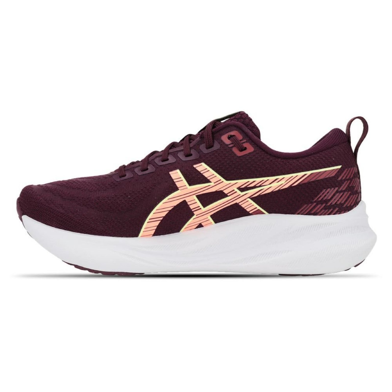 Tênis ASICS Gel-Hypersonic 6 - Roxo/Amarelo