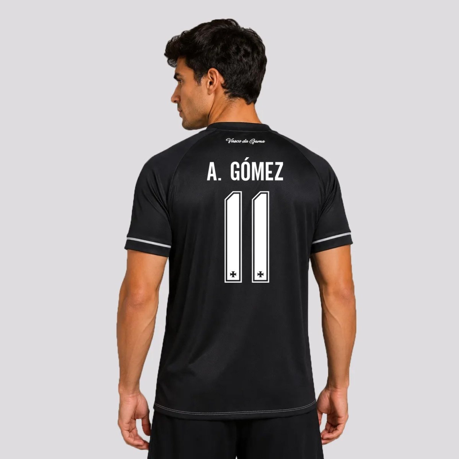 Camisa Vasco Eclipse 11 A. Gómez Preta