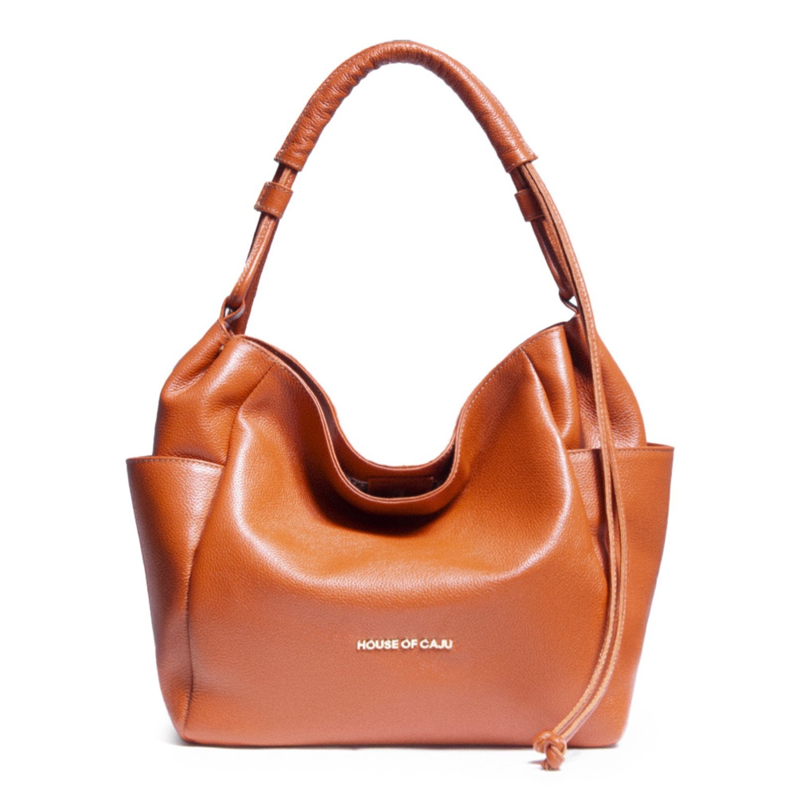 Bolsa Feminina Em Couro Tiracolo Terracota “Amanda Ramos De Souza”””