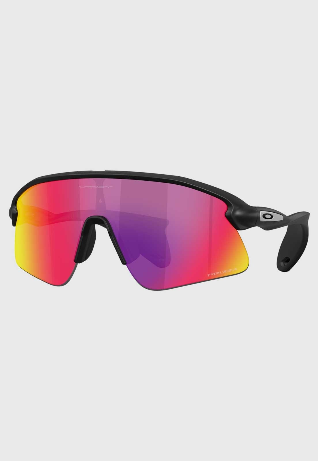 Óculos de Sol Oakley Stunt Devil Preto Lente Espelhada Vermelha