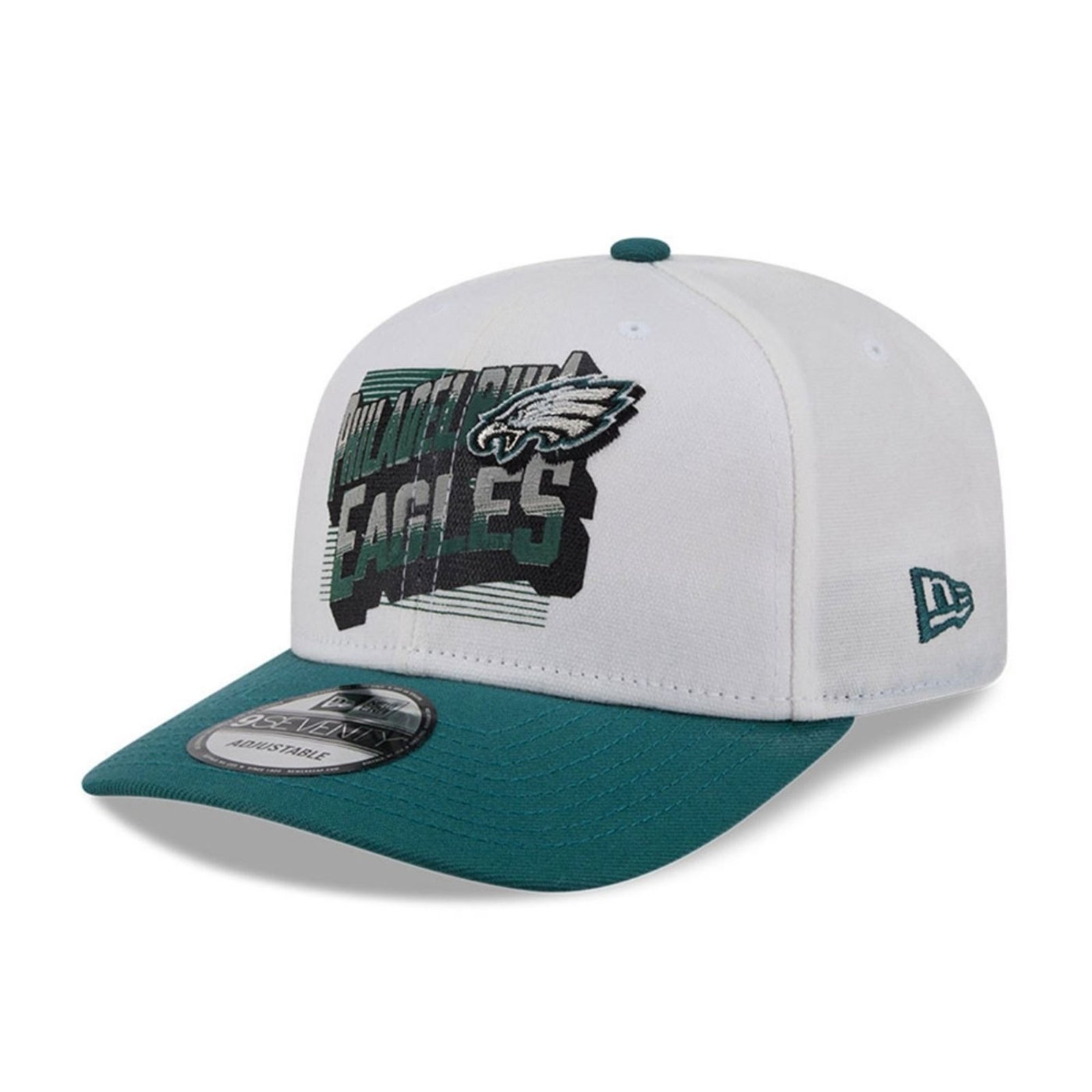 Bone New Era 9SEVENTY Philadelphia Eagles Branco