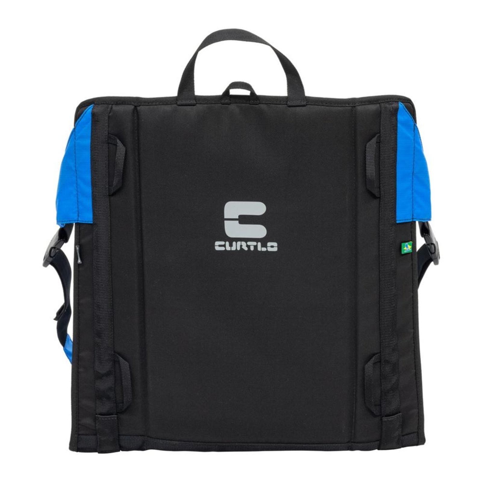 Vista 3 Cadeira Dobrável Curtlo Prática Azul Royal incolor azul Curtlo incolor azul