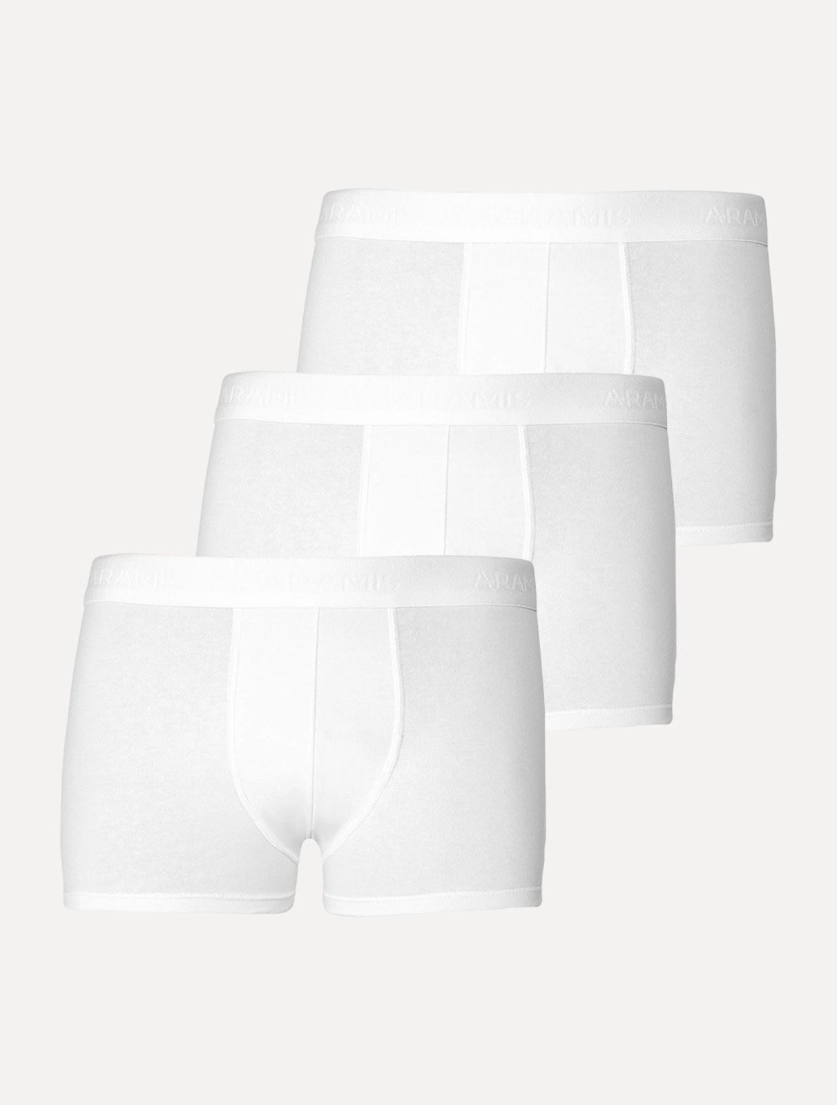 Cuecas Aramis Neo Boxer Cotton Brancas Pack
