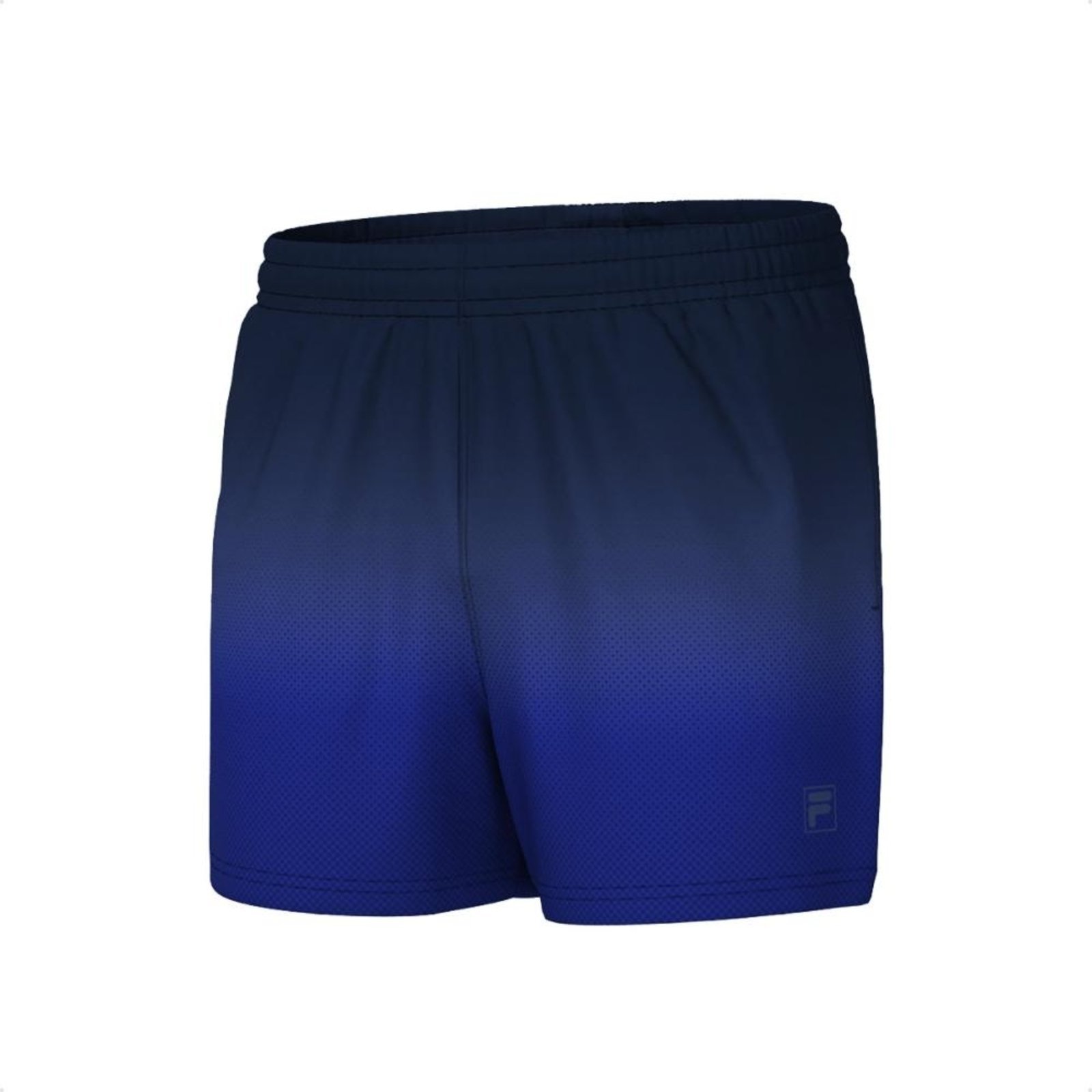 Shorts Fila Print 4 Masculino Azul Marinho