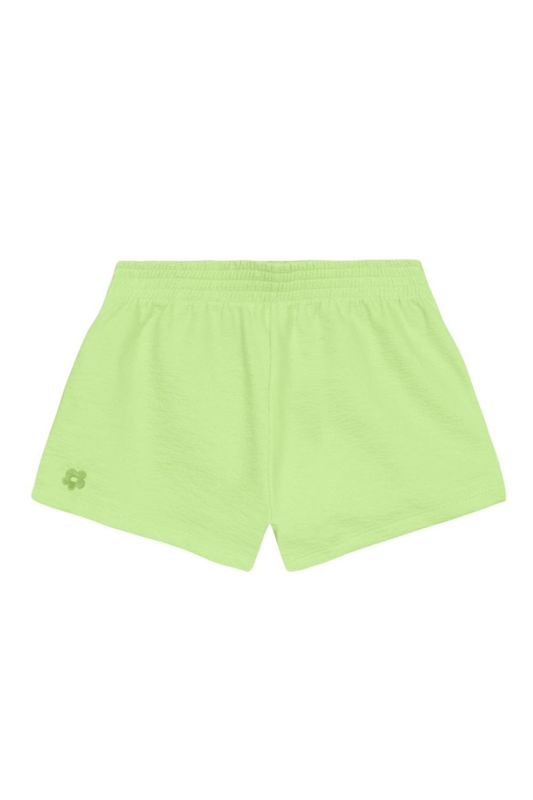 Infantil - Shorts menina em moletinho Brandili