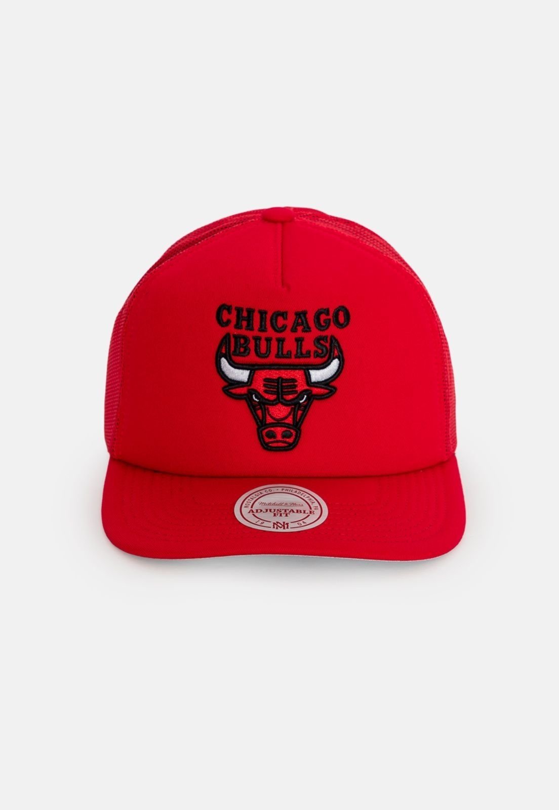 Boné Mitchell & Ness NBA Evergreen Trucker Chicago Bulls Vermelho