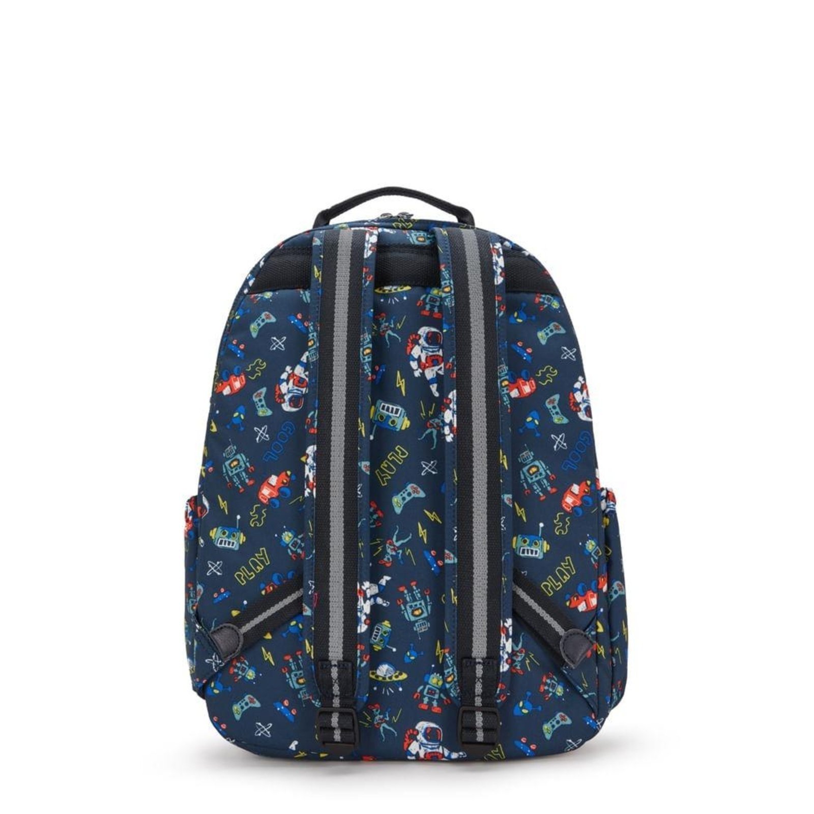 Vista 3 Mochila Kipling Seoul Lap Space Game azul marinho Kipling azul marinho