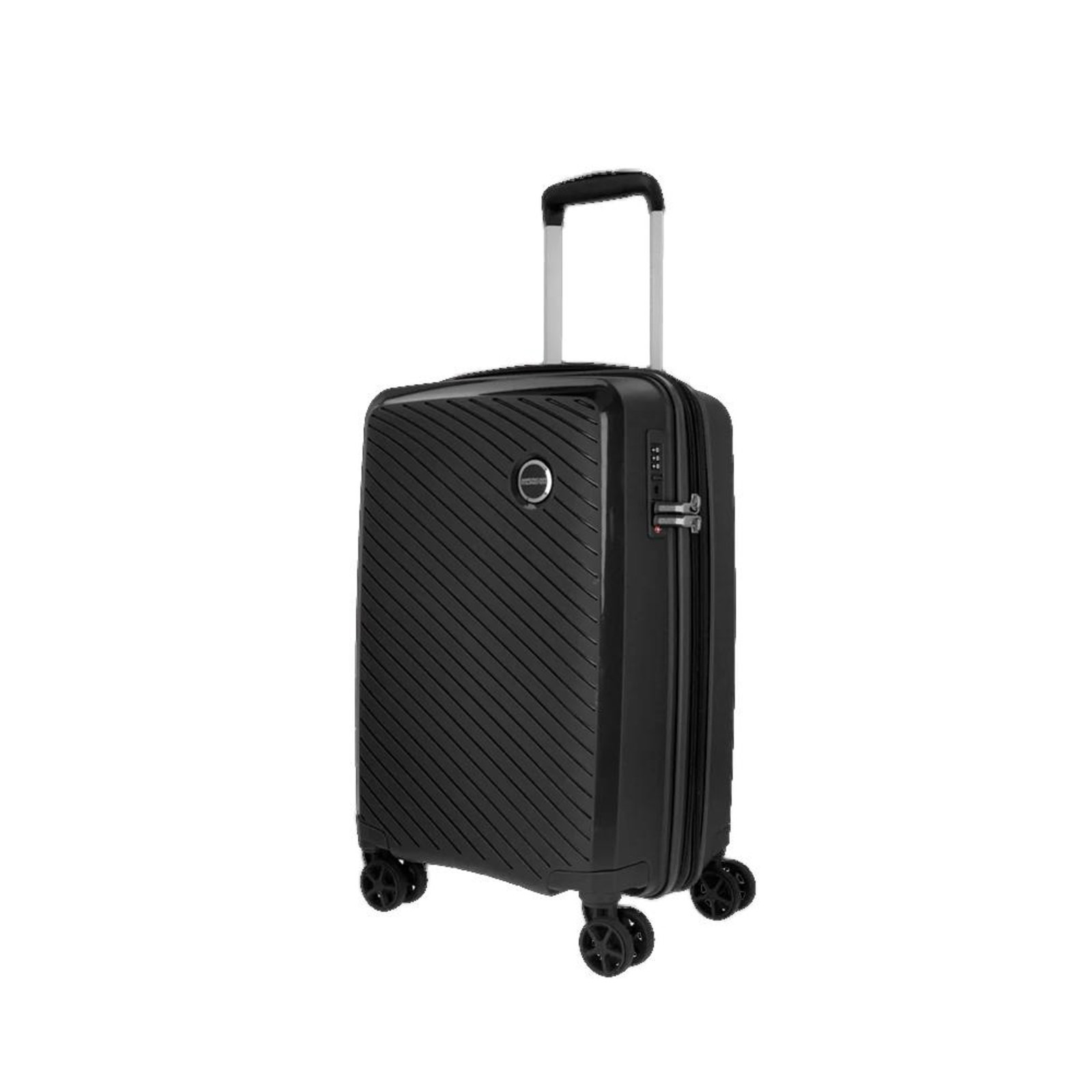 Vista 3 Mala de Bordo American Tourister Zanzibar Expansível Preto incolor American Tourister incolor
