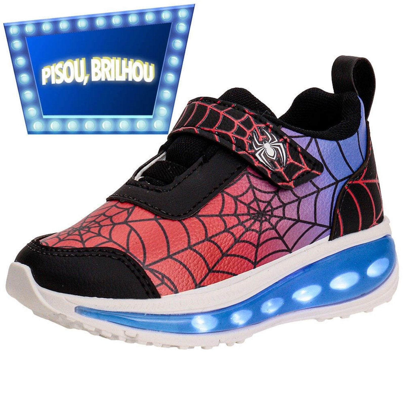 Infantil - Tênis Led Minipé Mp2630 3332630 Azul