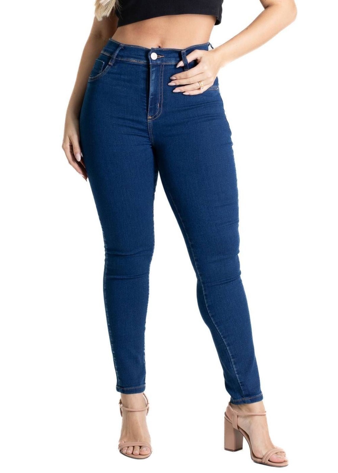 Calça Jeans Sawary Skinny Petit – 281023 – Azul – Sawary