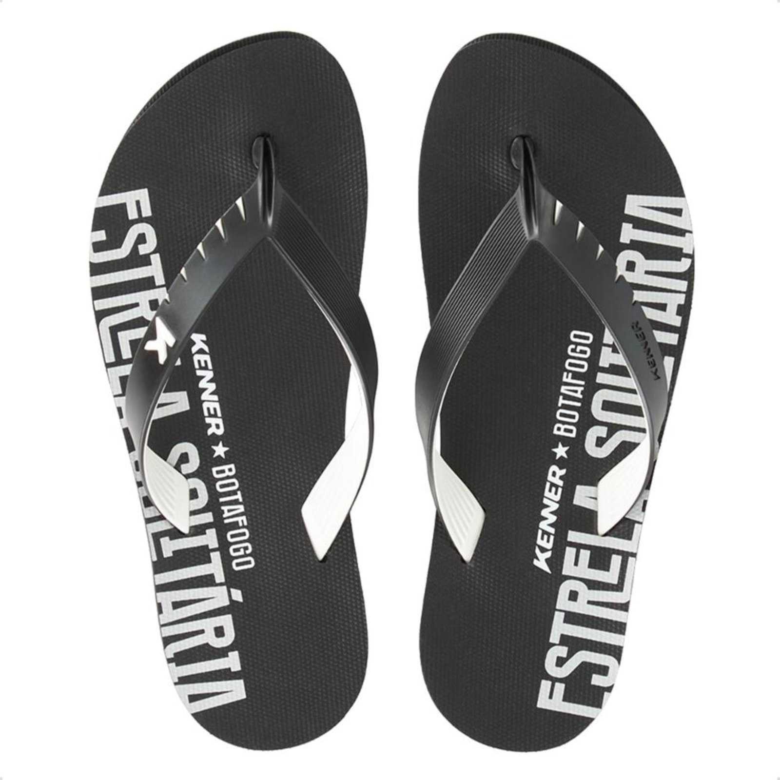 Chinelo Kenner Masculino Red Botafogo Preto
