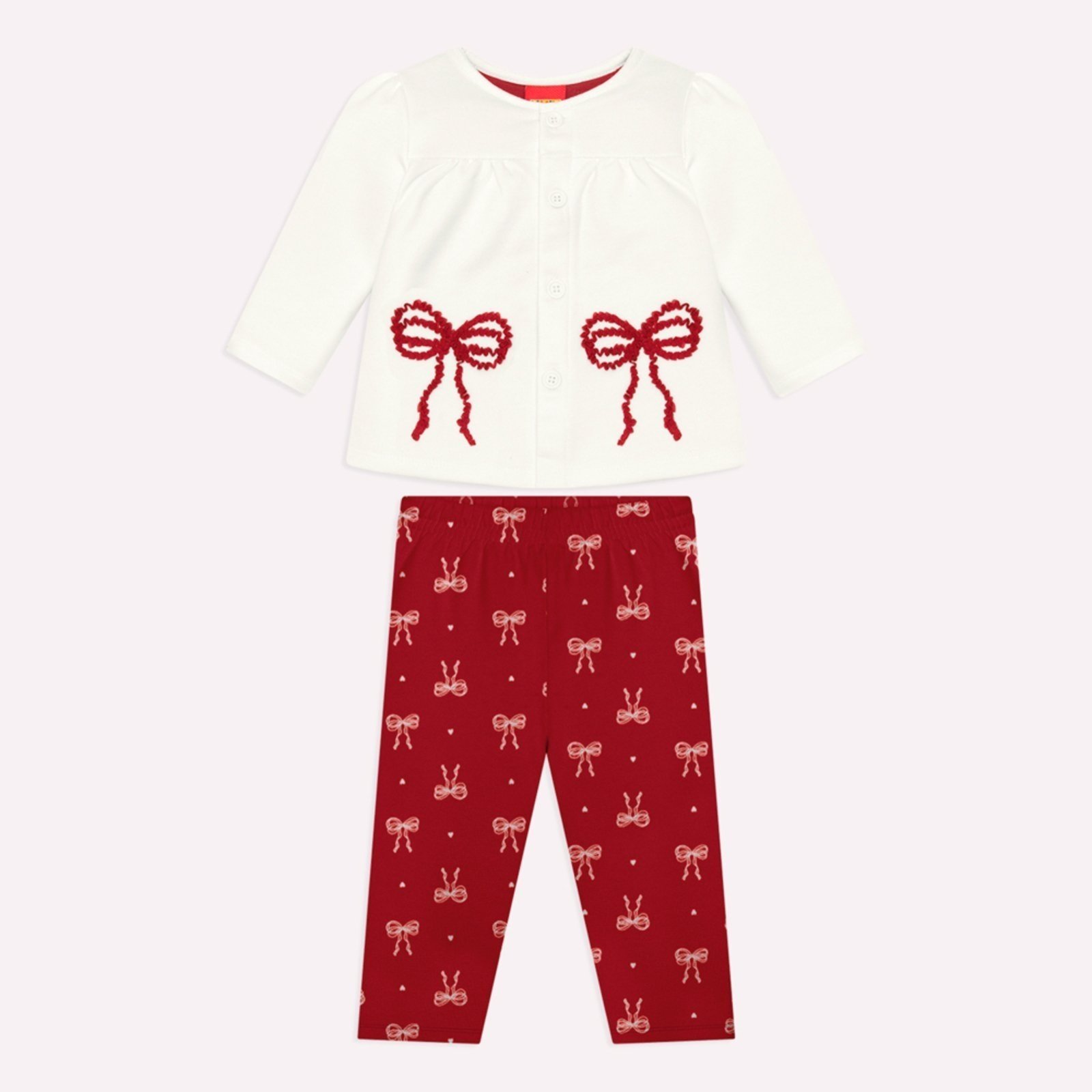 Infantil - Conjunto Menina Laços Kyly