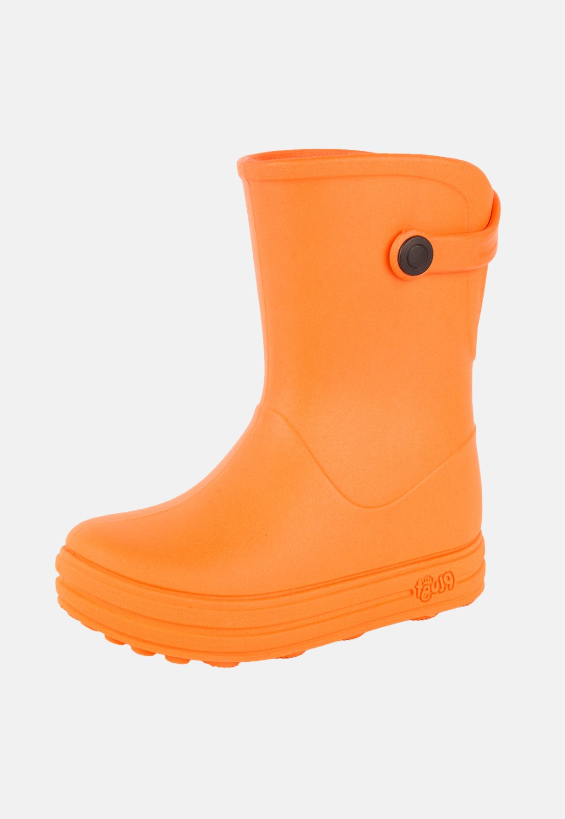 Infantil - Galocha Acqua Básica Lisa Plugt Menino Menina Laranja