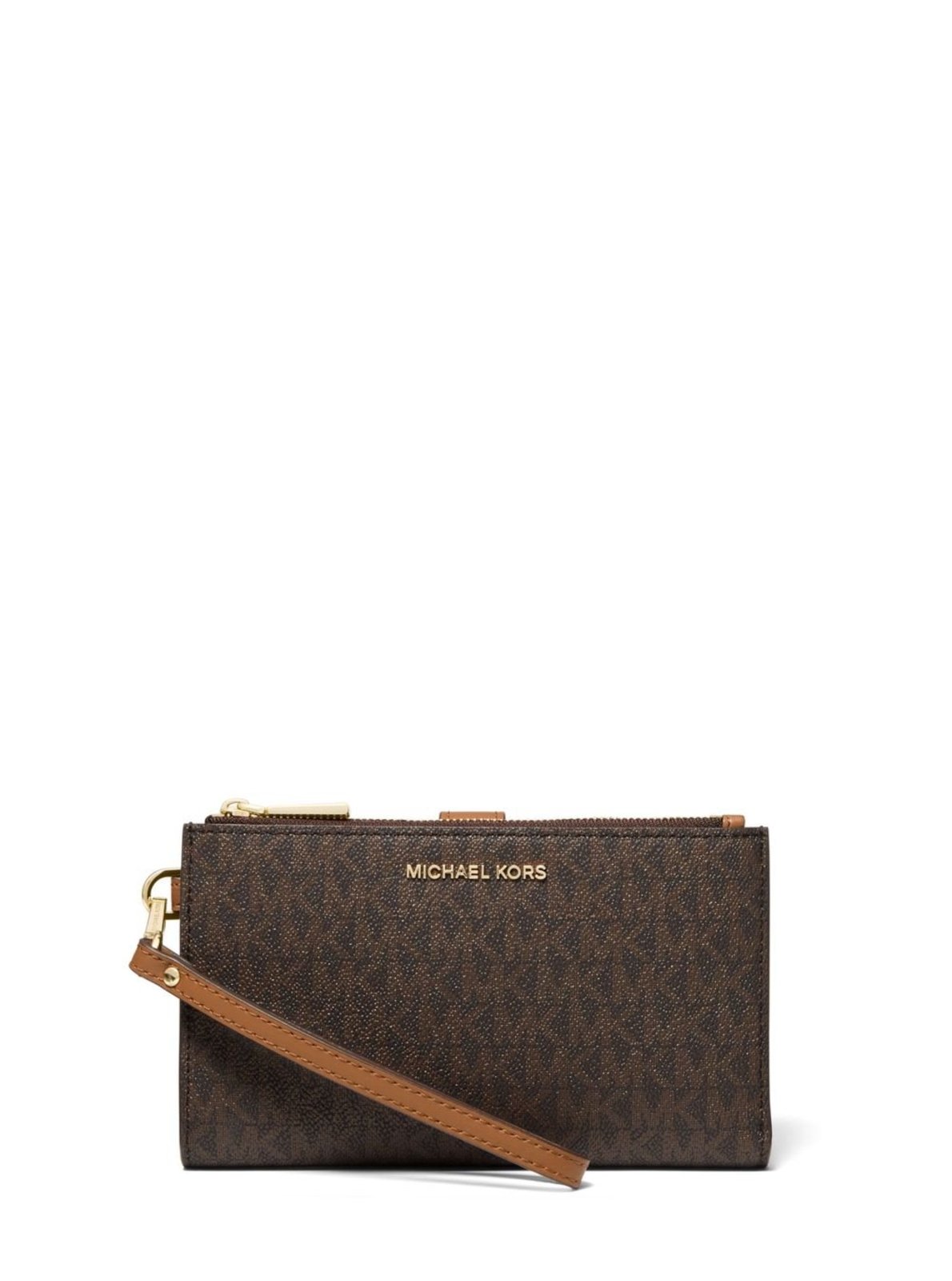 Vista 2 Carteira Jet Set Logo Média 32F1GJ6W4B200 Michael Kors marrom Michael Kors marrom