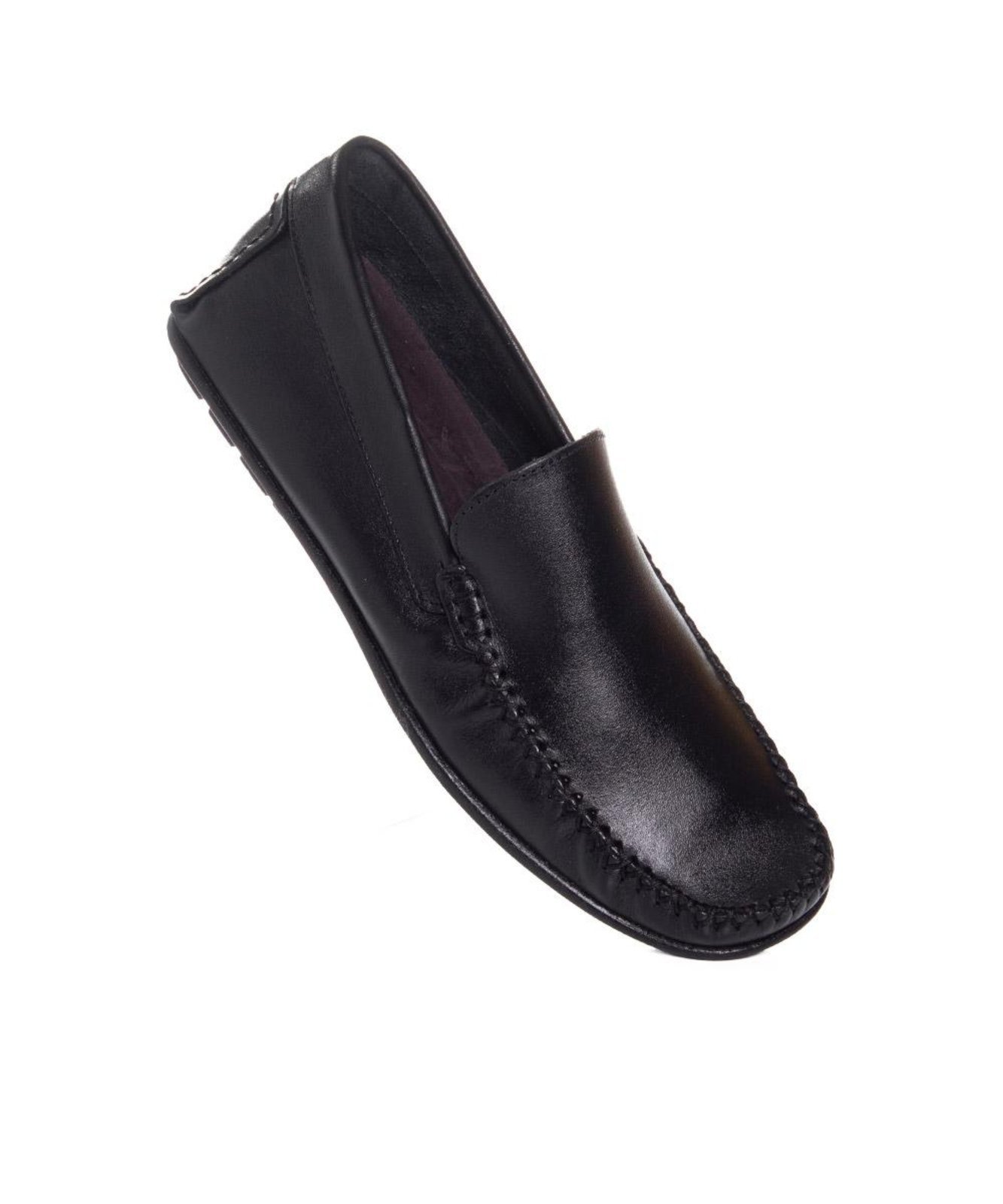 Vista 3 Mocassim Masculino Pixolé Couro Preto incolor Pixolé incolor