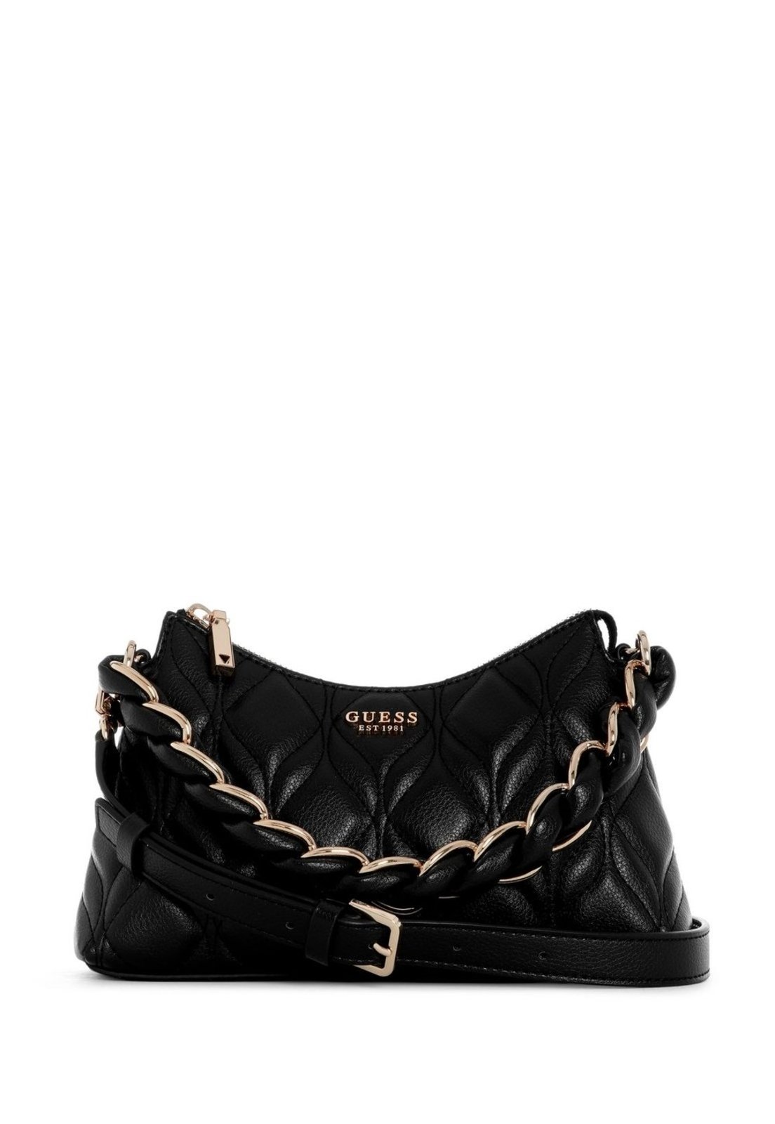 Bolsa Guess Mini Maxine Shoulder Preto