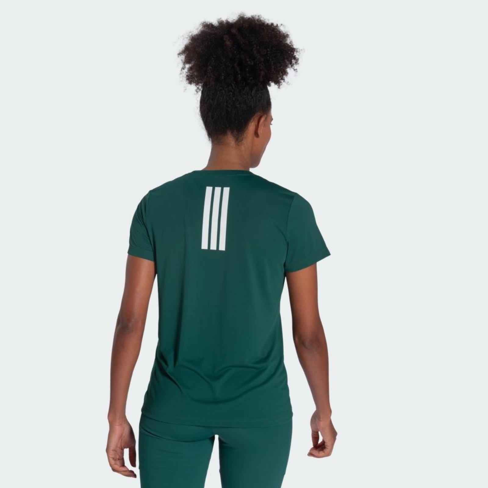 Camiseta de Poliamida 3S adidas Performance Verde