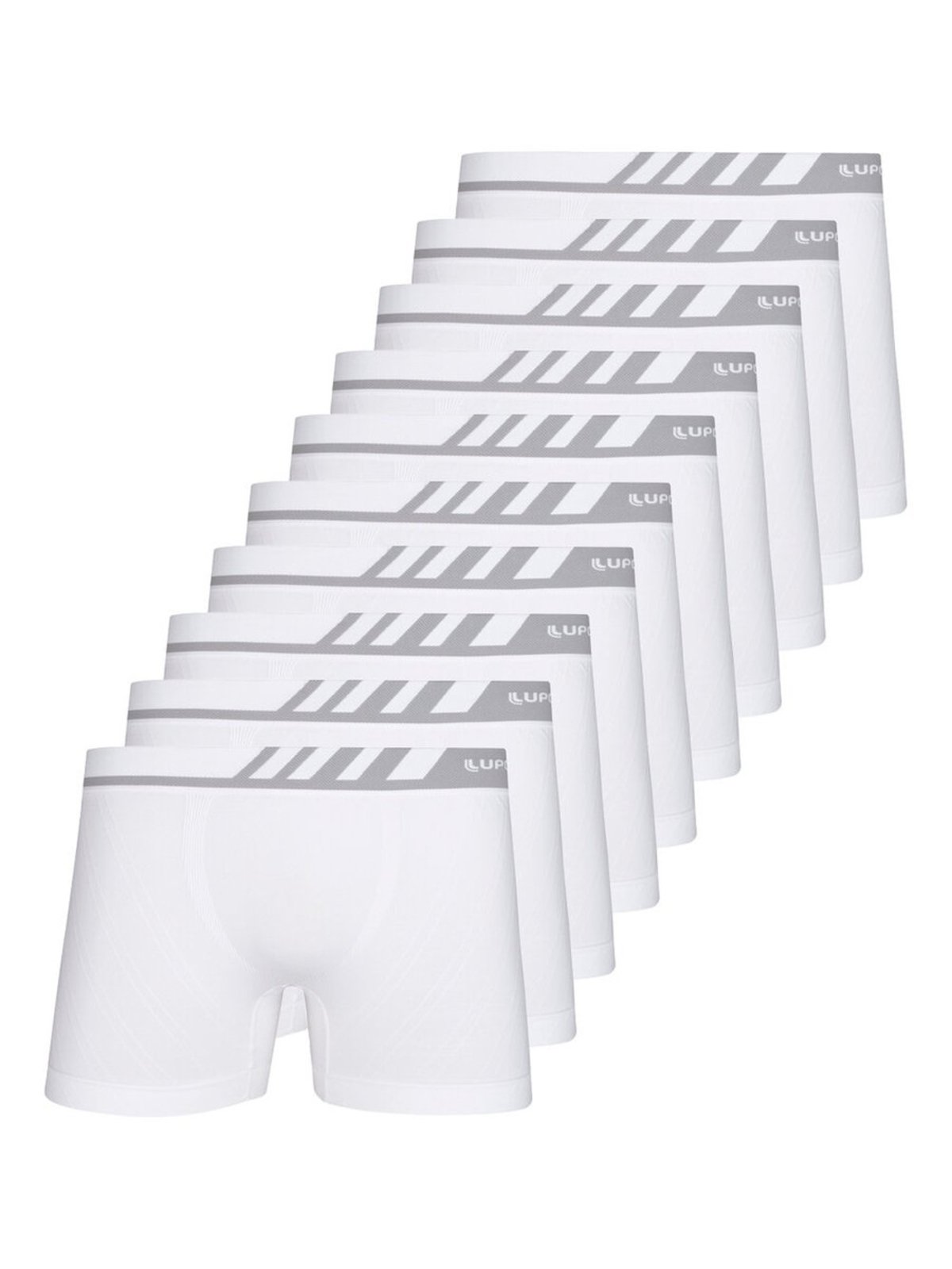 Kit com 10 Cuecas Boxer Lupo 671-002