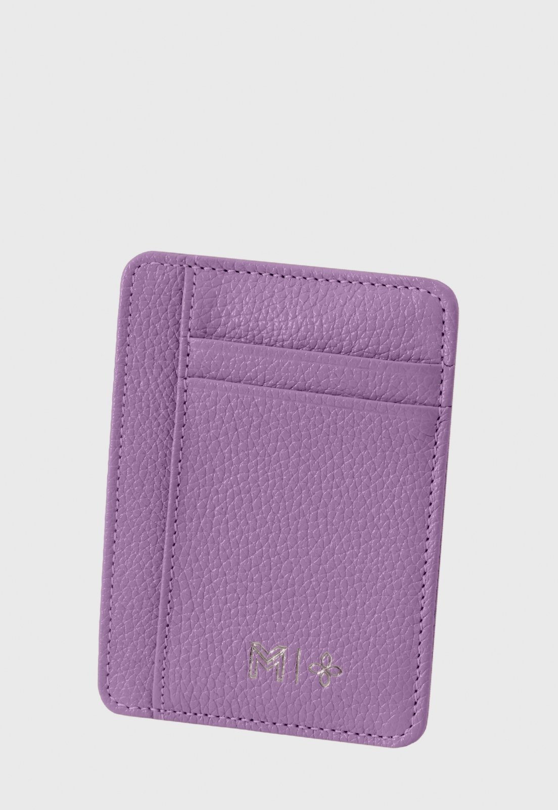 Porta-Cartão de Couro Mariart 723 Violeta