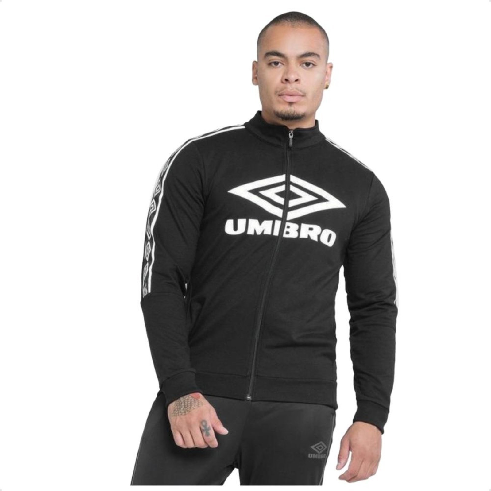 Jaqueta Umbro Large Diamond Club Masculina Preto