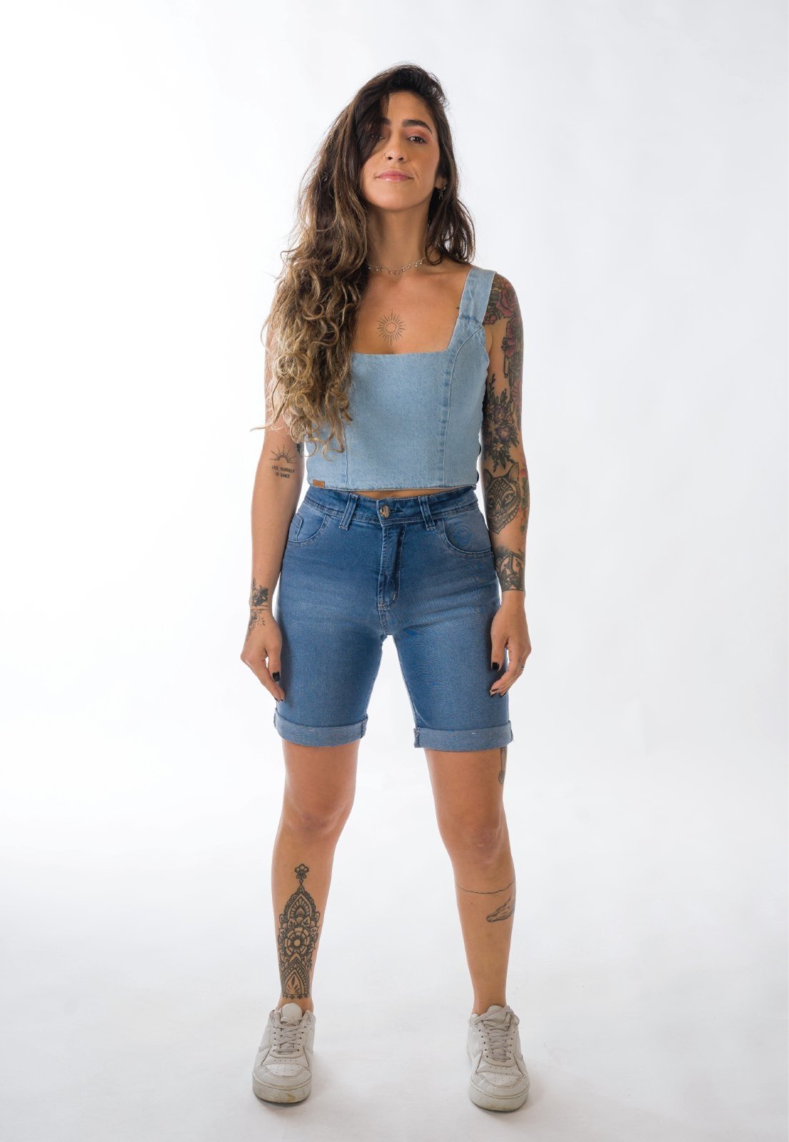 Bermuda Aero Jeans Biker Jeans