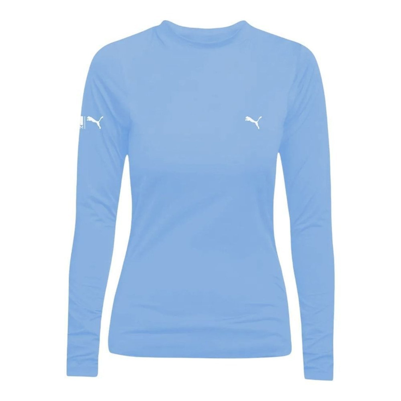 Camisa Térmica Puma UV50+ Manga Longa Feminina – Azul – puma