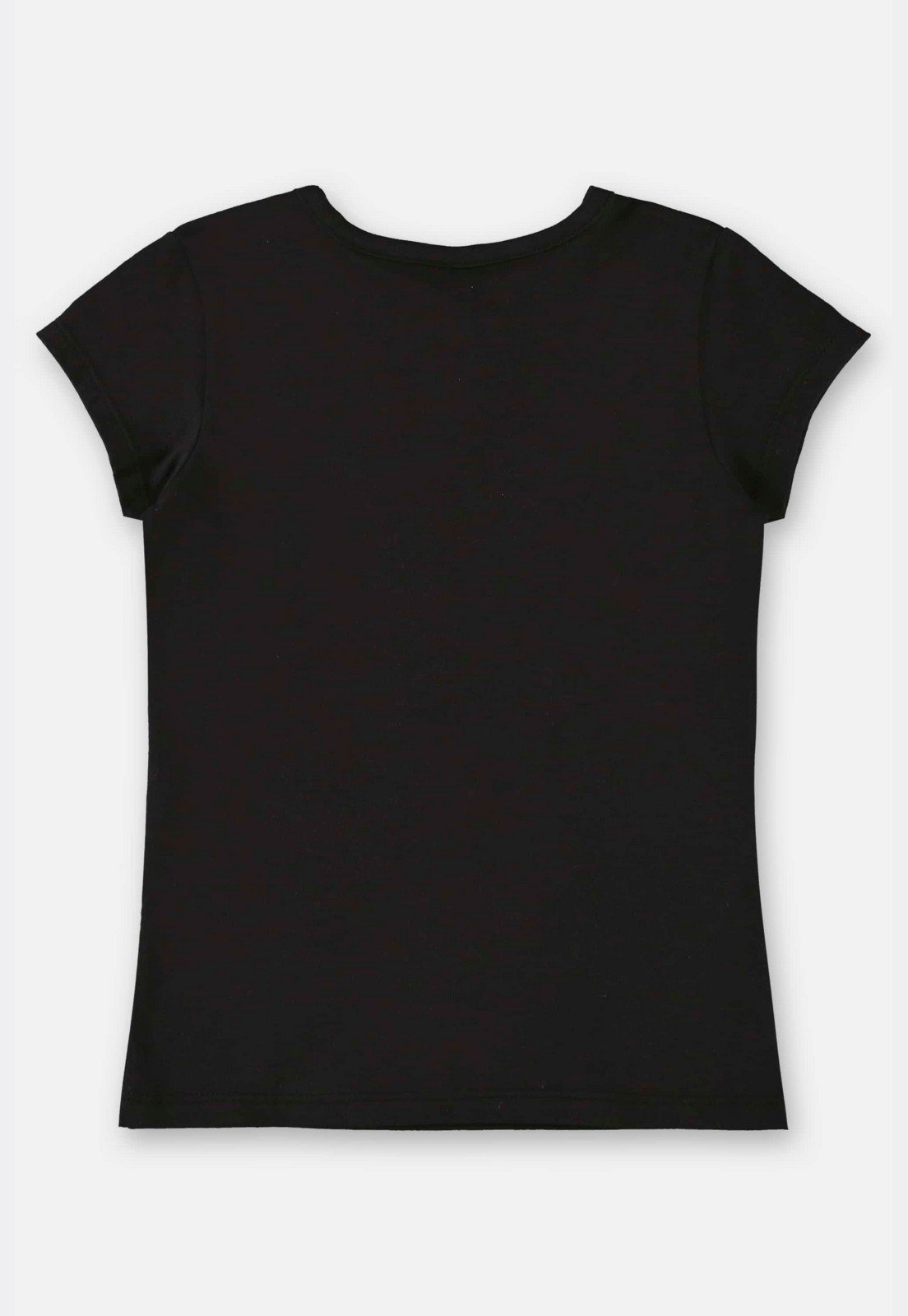 Vista 3 Infantil - Blusa Manga Curta Básica em Cotton Up Baby preto Up Baby preto