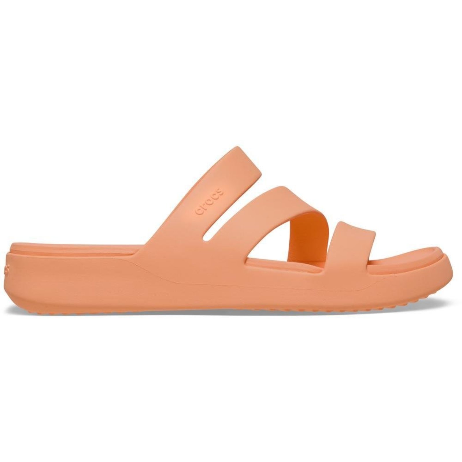 Sandália Crocs Getaway Strappy Sandal Electric Sunstone Laranja