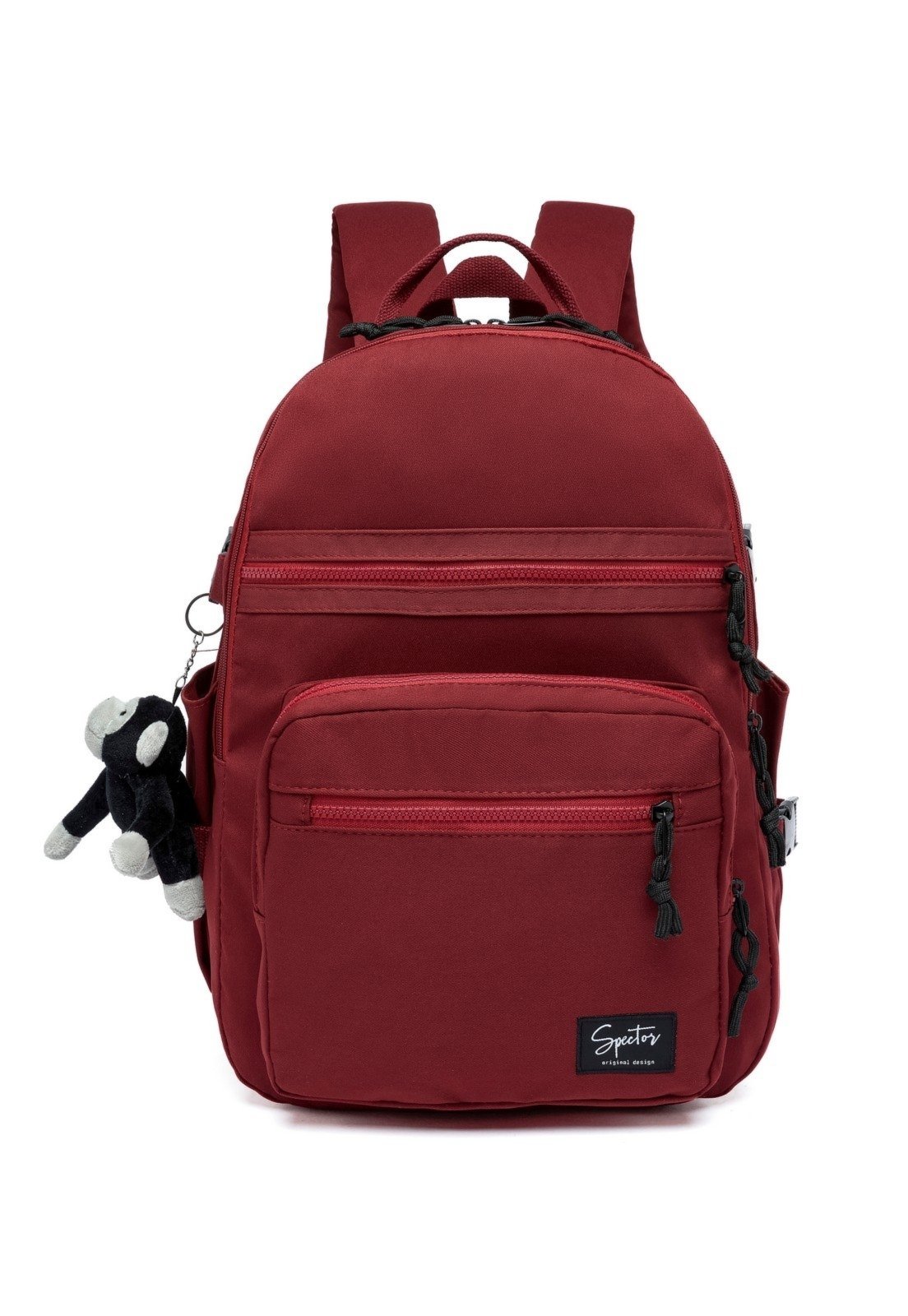 Infantil - Mochila Spector Escolar Espaçosa VERMELHO