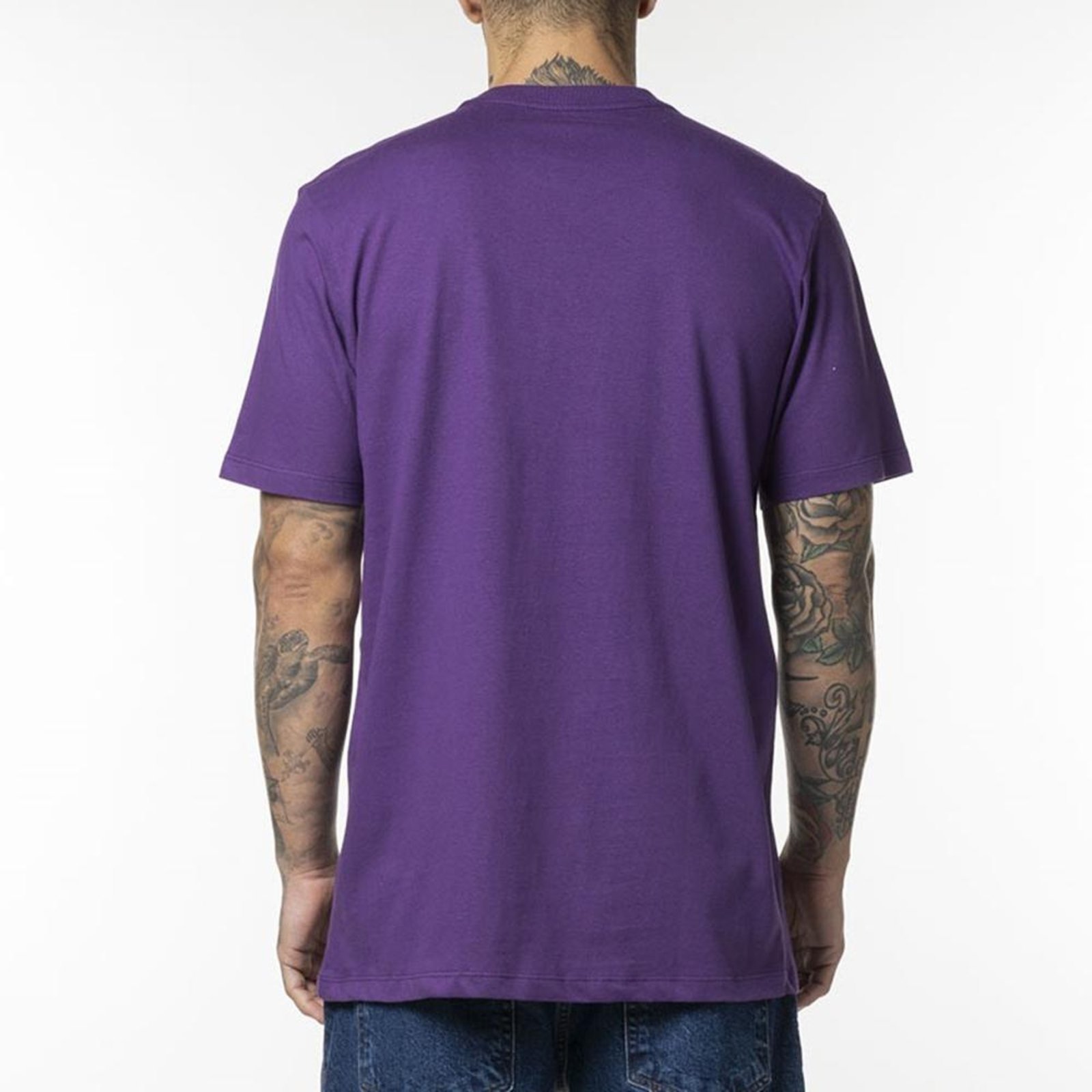 Vista 3 Camiseta RVCA Big RVCA Colors WT24 Masculina roxo RVCA roxo