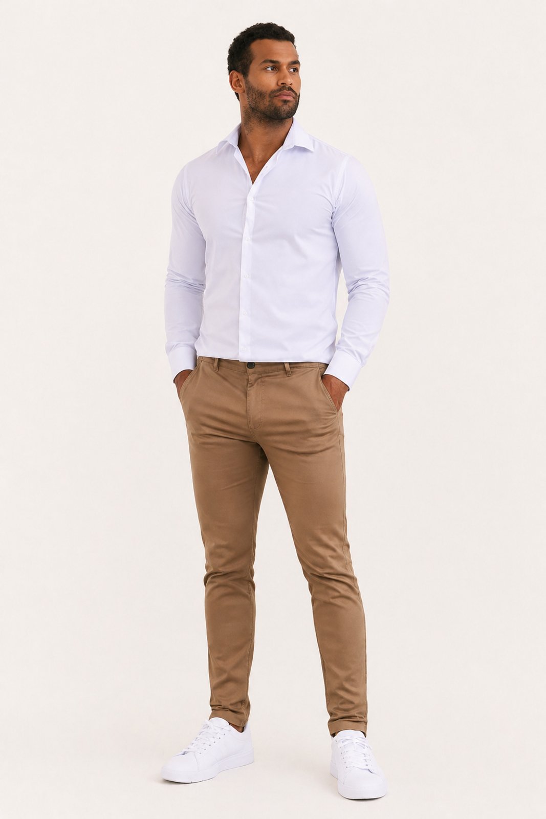 Calça Jeans D Bell Outlet Fashion Skinny Marrom
