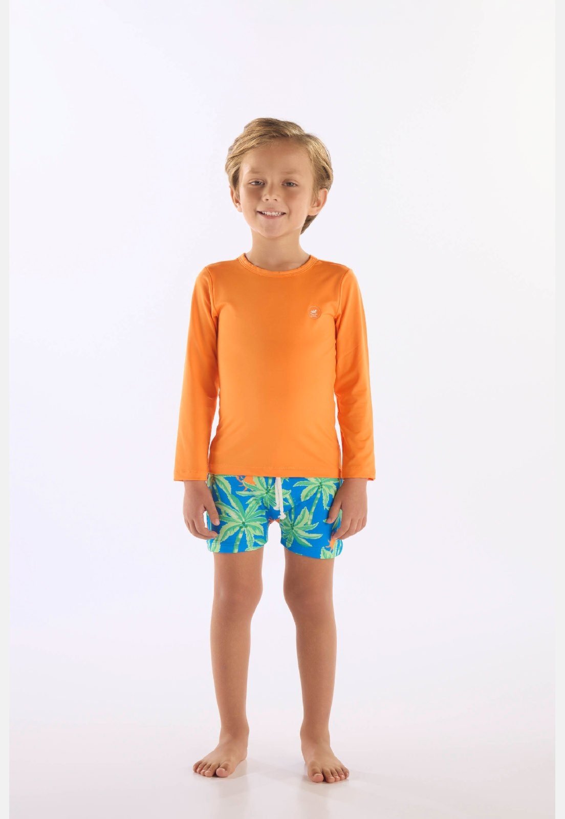 Sunga Boxer FPS+50 com Forro Up Baby Azul