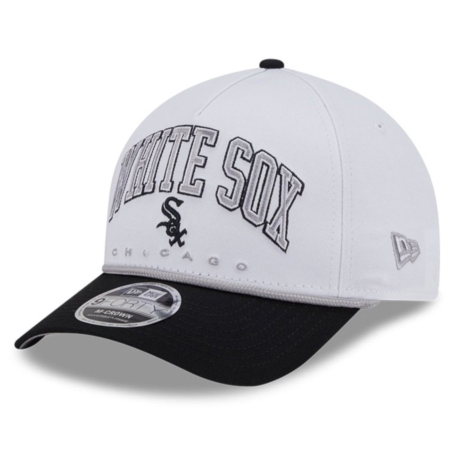 Bone New Era 9FORTY M-Crown A-Frame Chicago White Sox MLB Branco
