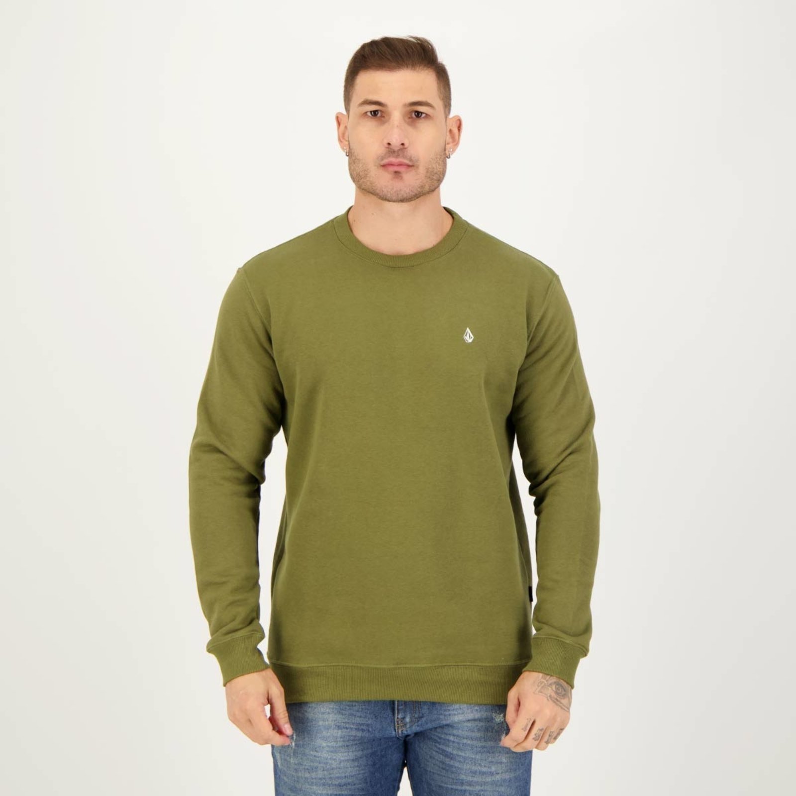 Moletom Volcom Single Stone II Verde