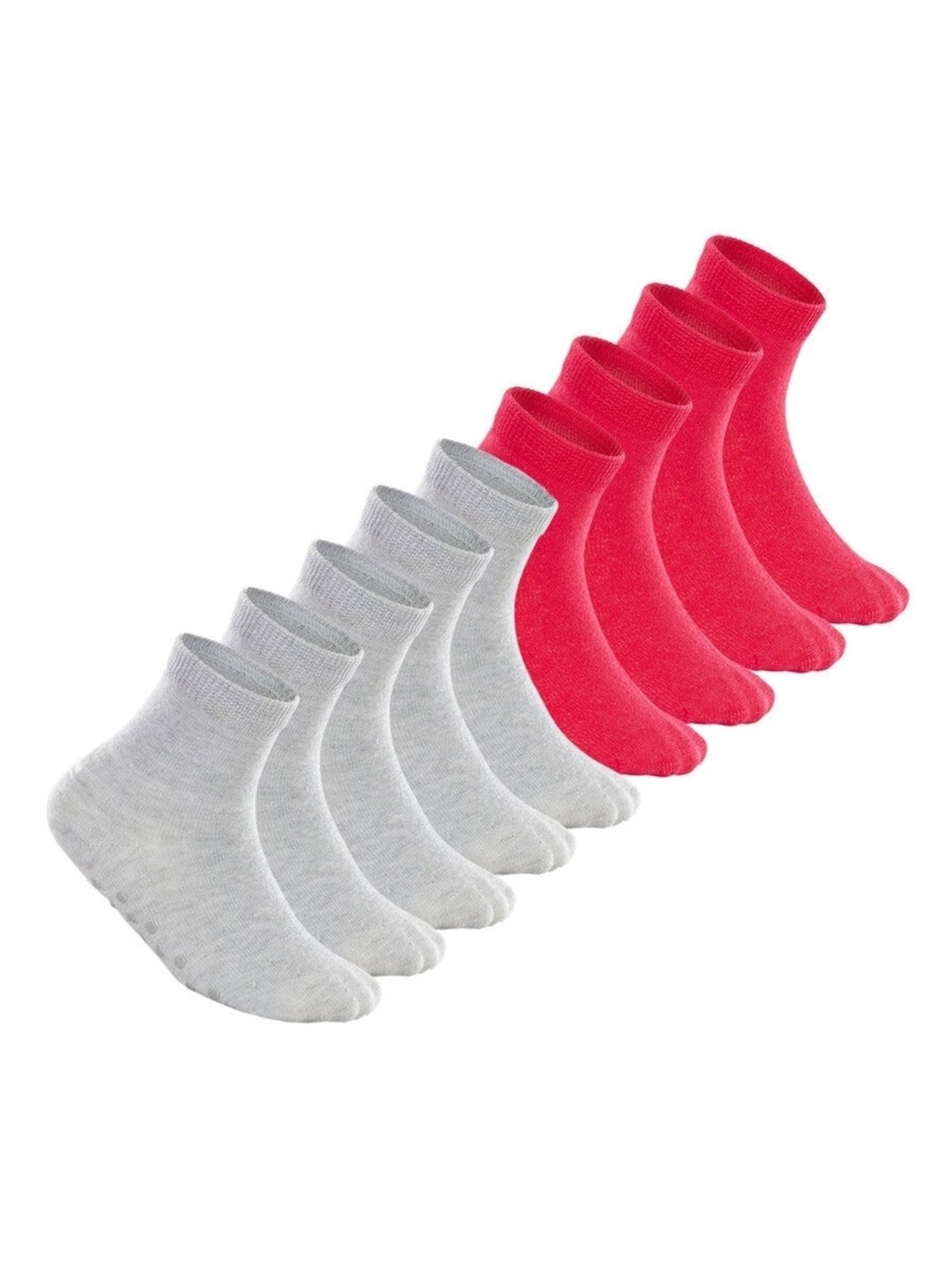 Kit com 9 Meias Antiderrapante Lupo 2041-032