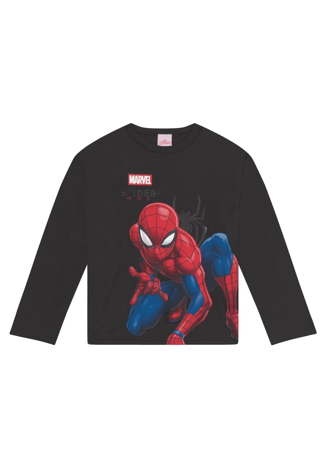 Infantil - Camiseta menino do Homem-Aranha Brandili