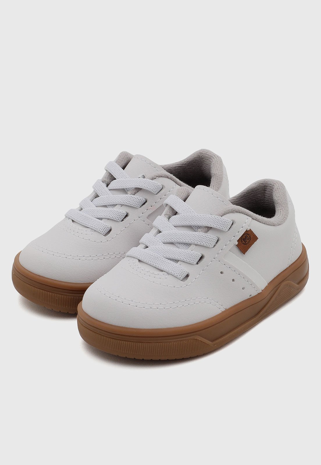 Infantil - Tênis Molekinho Casual Branco