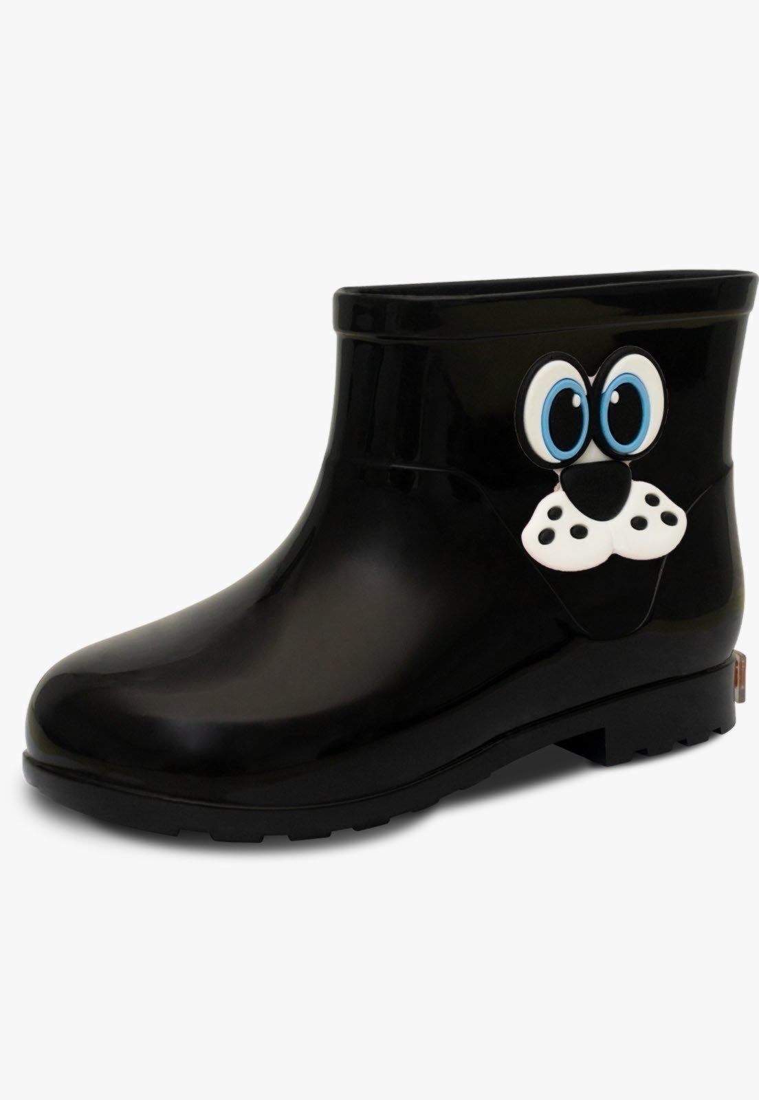 Infantil - Bota Galocha Cano Baixo Pópidi Preto