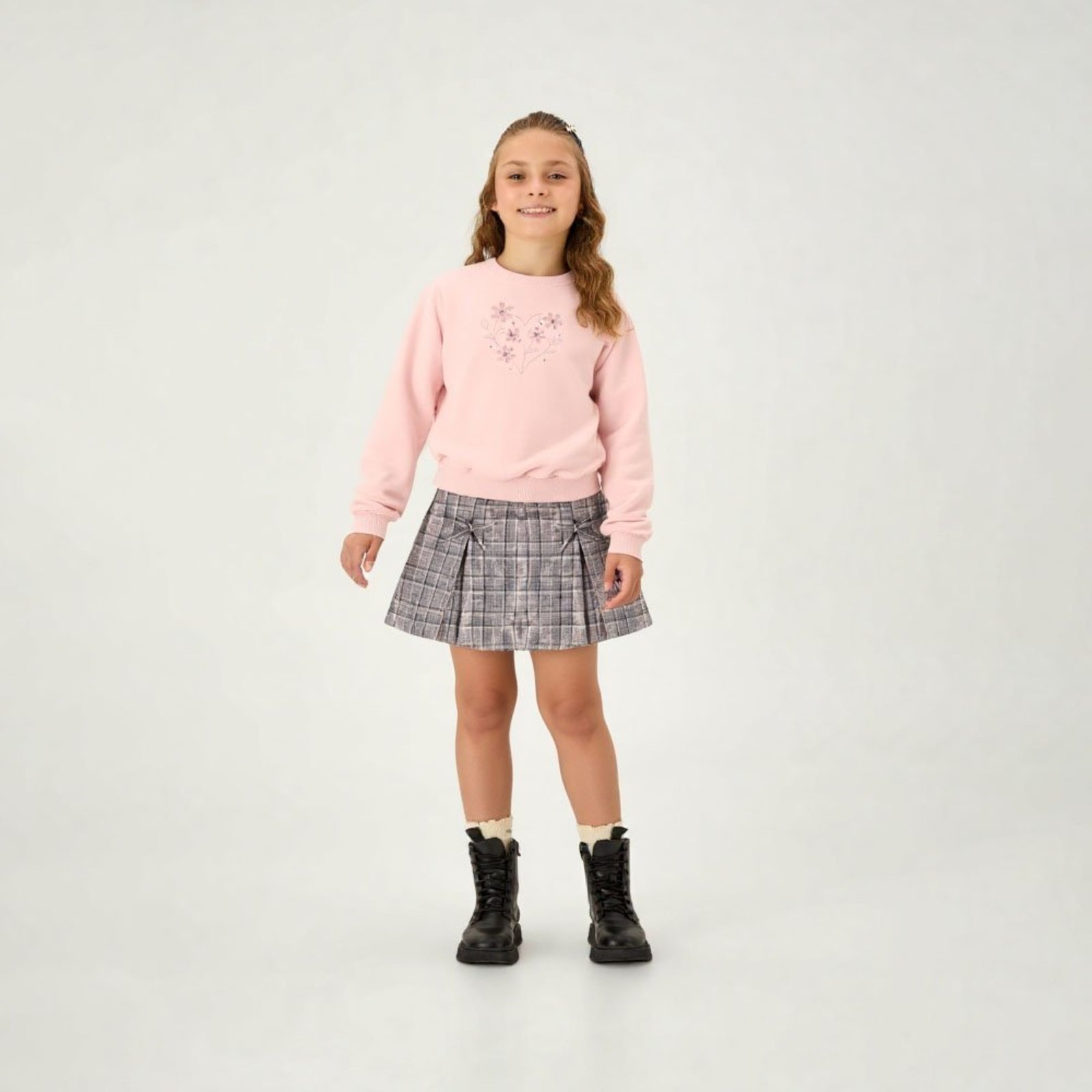 Infantil - Conjunto Rosa Pulla Bulla Menina - 55333-11