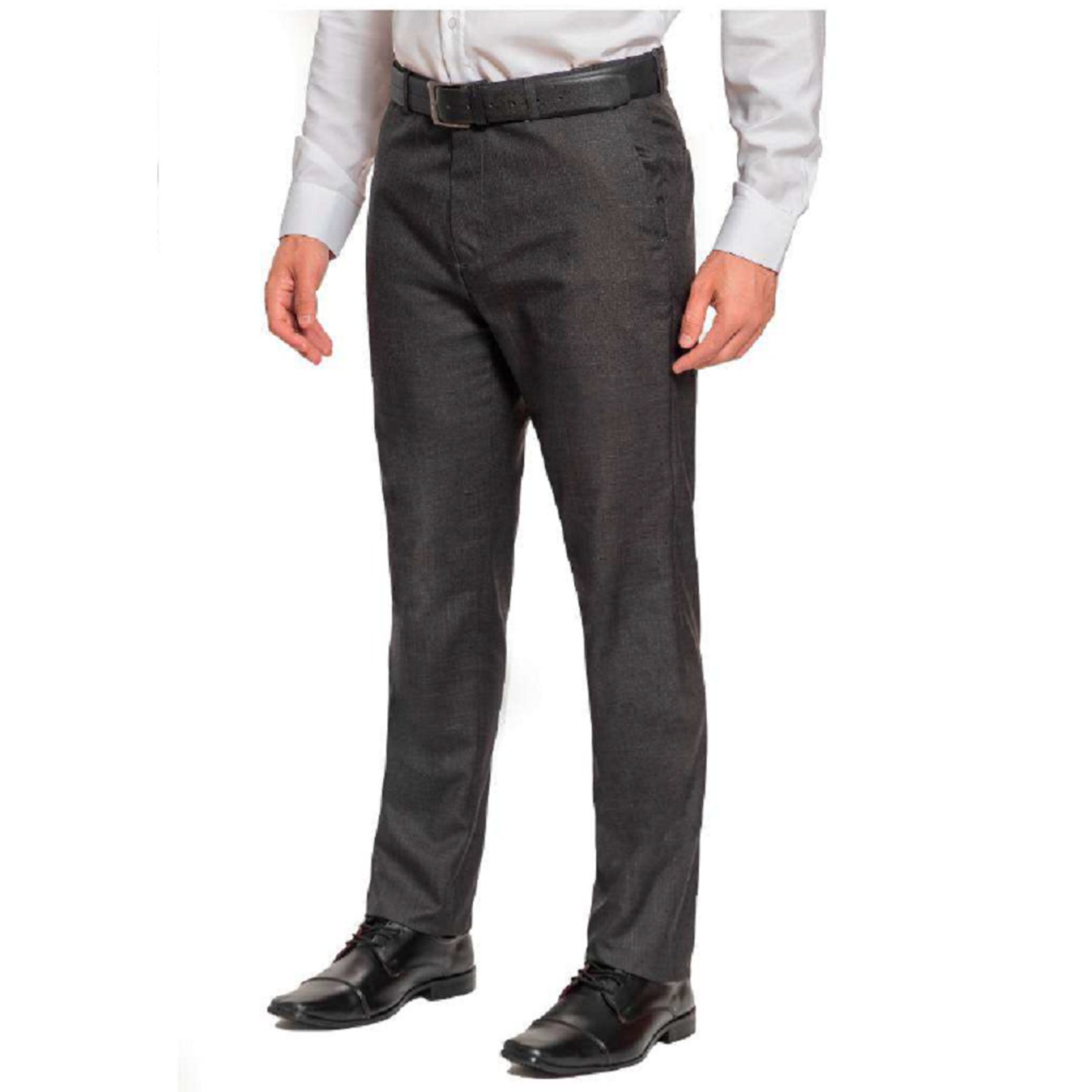 Calça social De Algodão Elegância e Qualidade Amil Chumbo