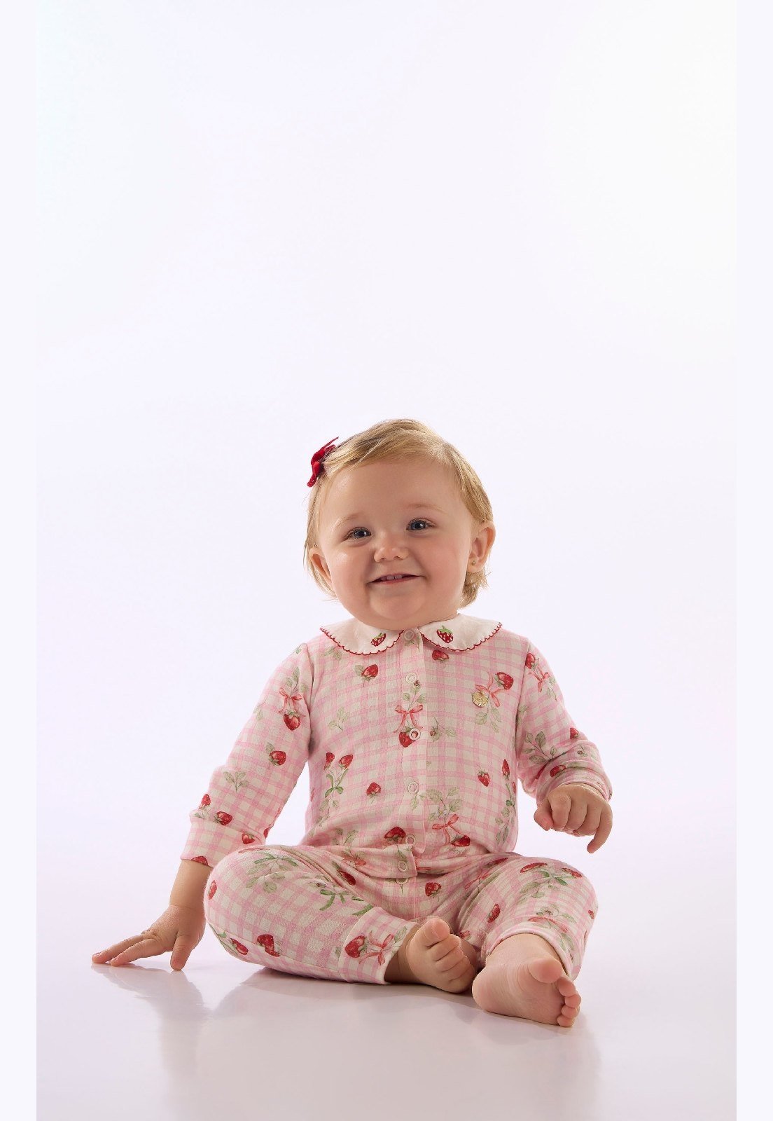 Infantil - Macacão Estampado Digital Up Baby Branco