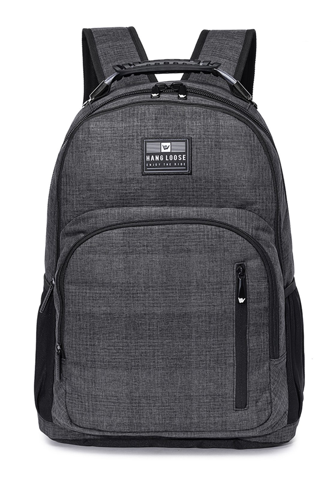 Mochila Hang Loose Manager Ii Cinza Preto
